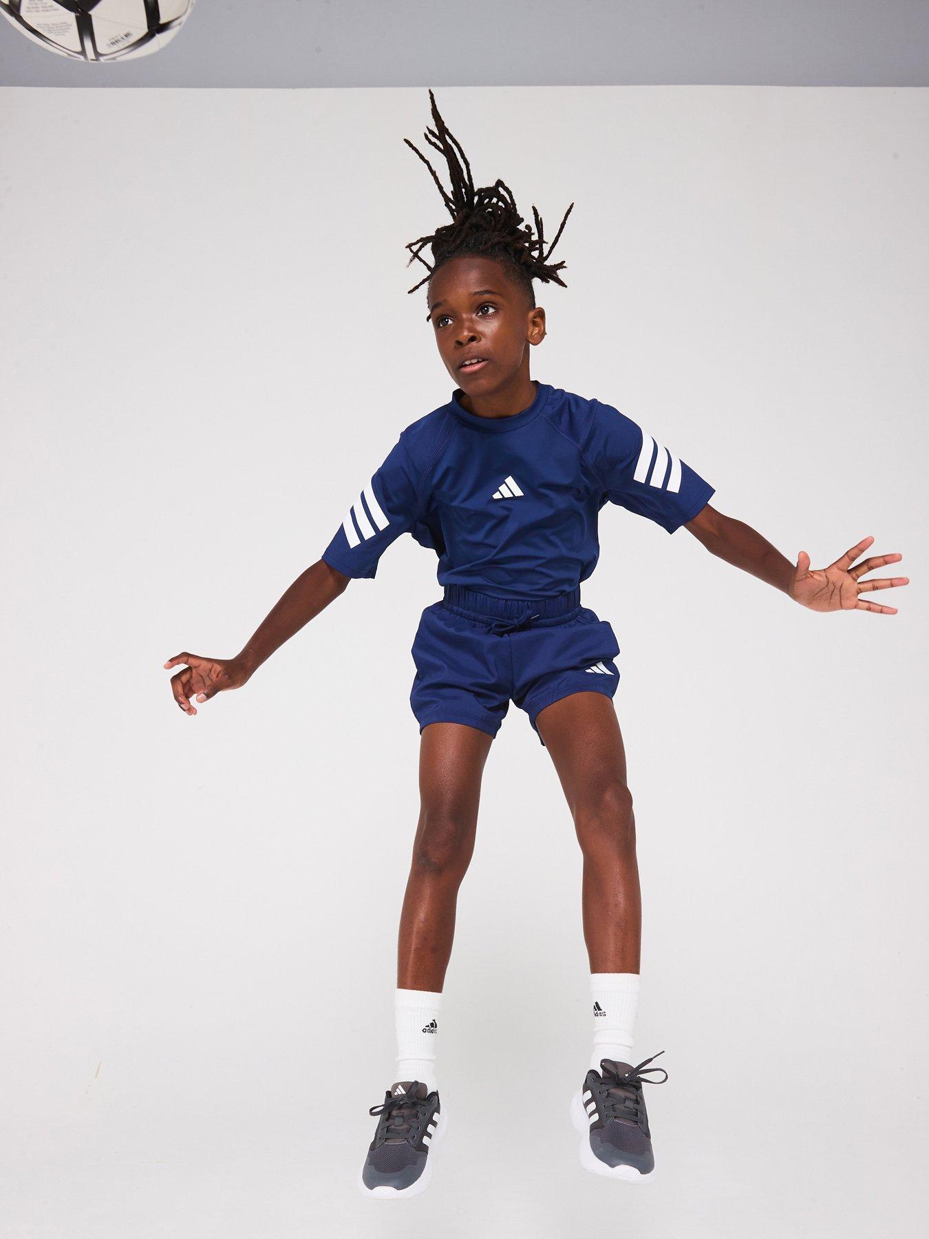 Image 5 of 6 of adidas Sportswear Junior Boys Essentials Climacool Shorts - Blue