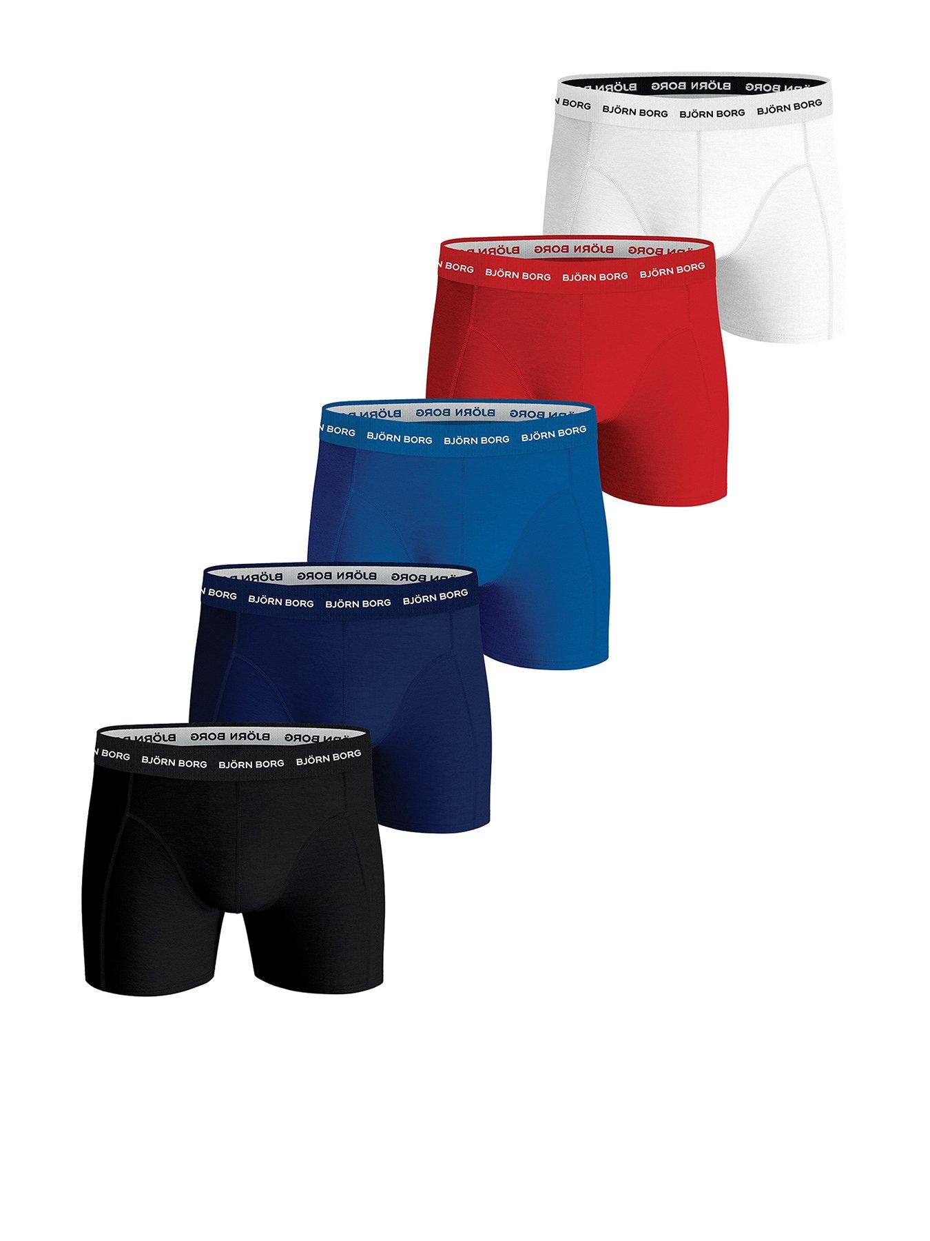 Image 1 of 1 of Bjorn Borg 3 Pack of Cotton Stretch Boxers - Multi