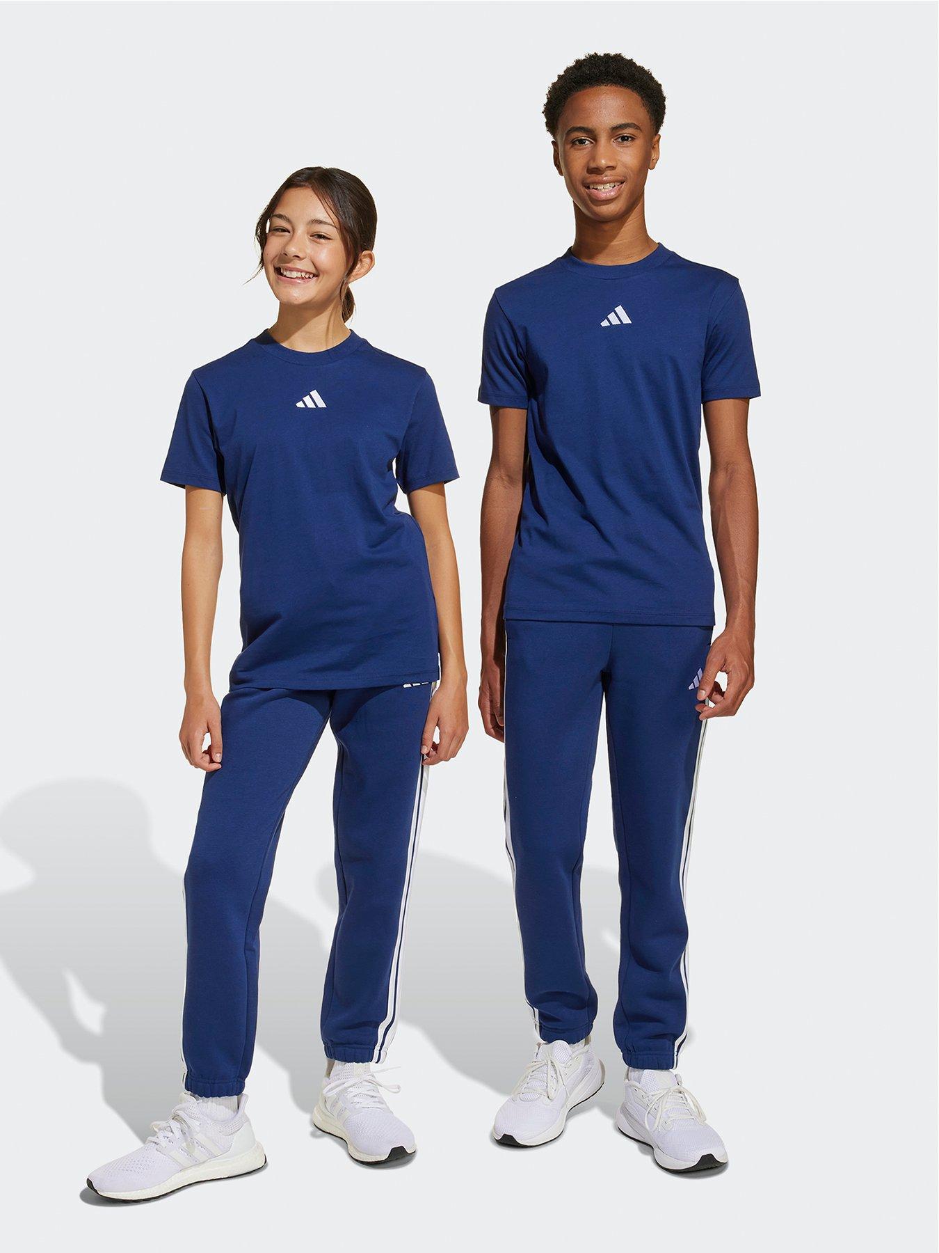 adidas Sportswear Junior Boys Essentials Joggers  - Blue