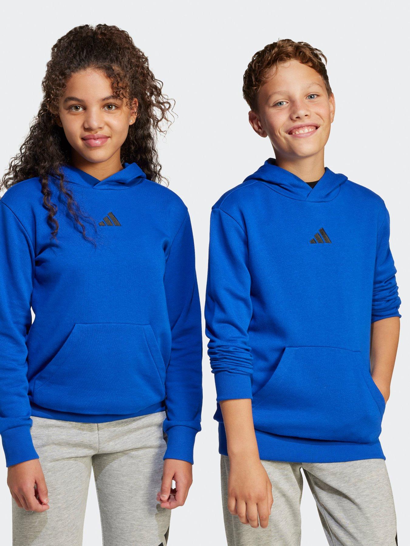 undefined Junior Boys Essentials Hoodie  - Blue