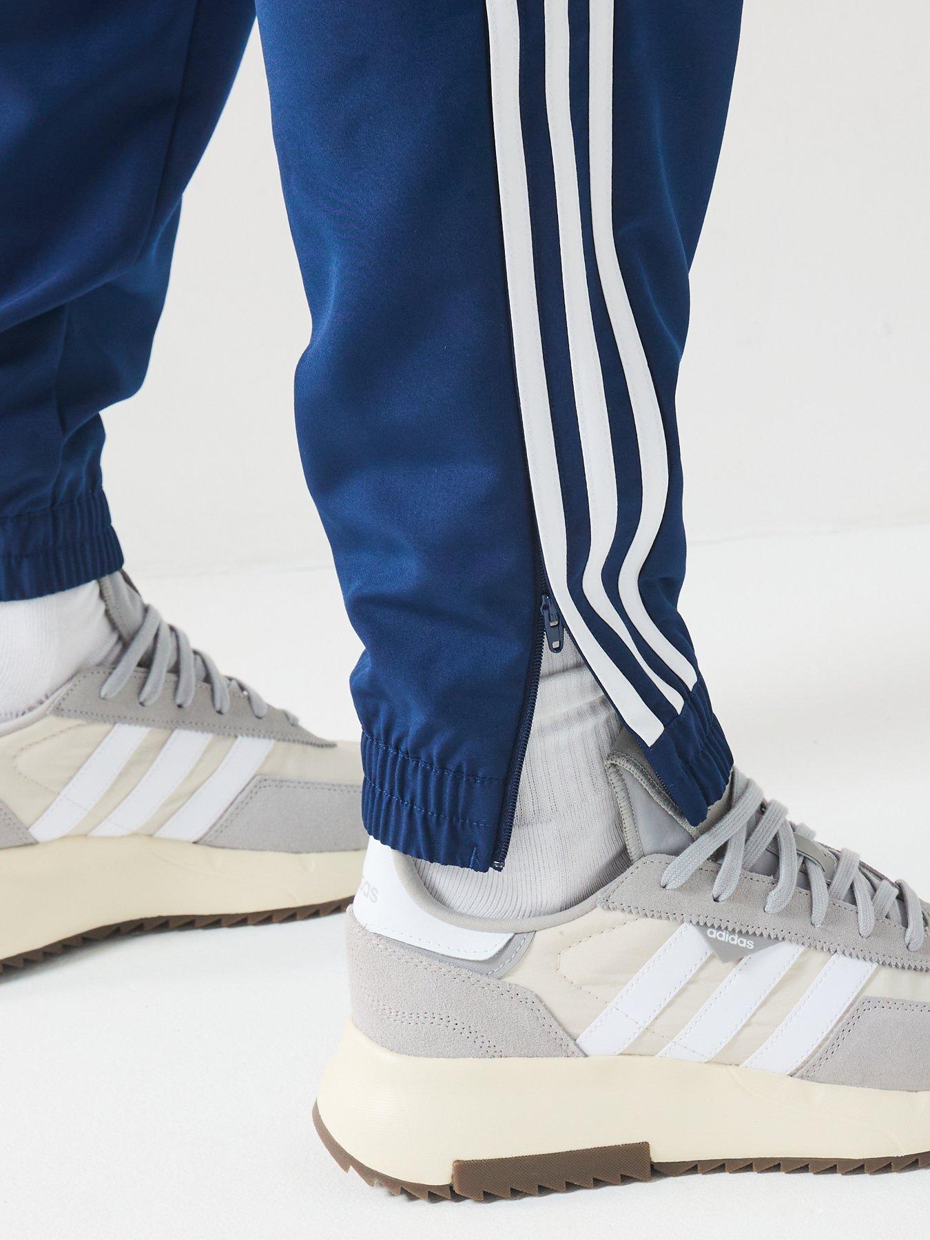 Image 4 of 6 of adidas Mens Tiro Essentials Woven Pant - Navy/red