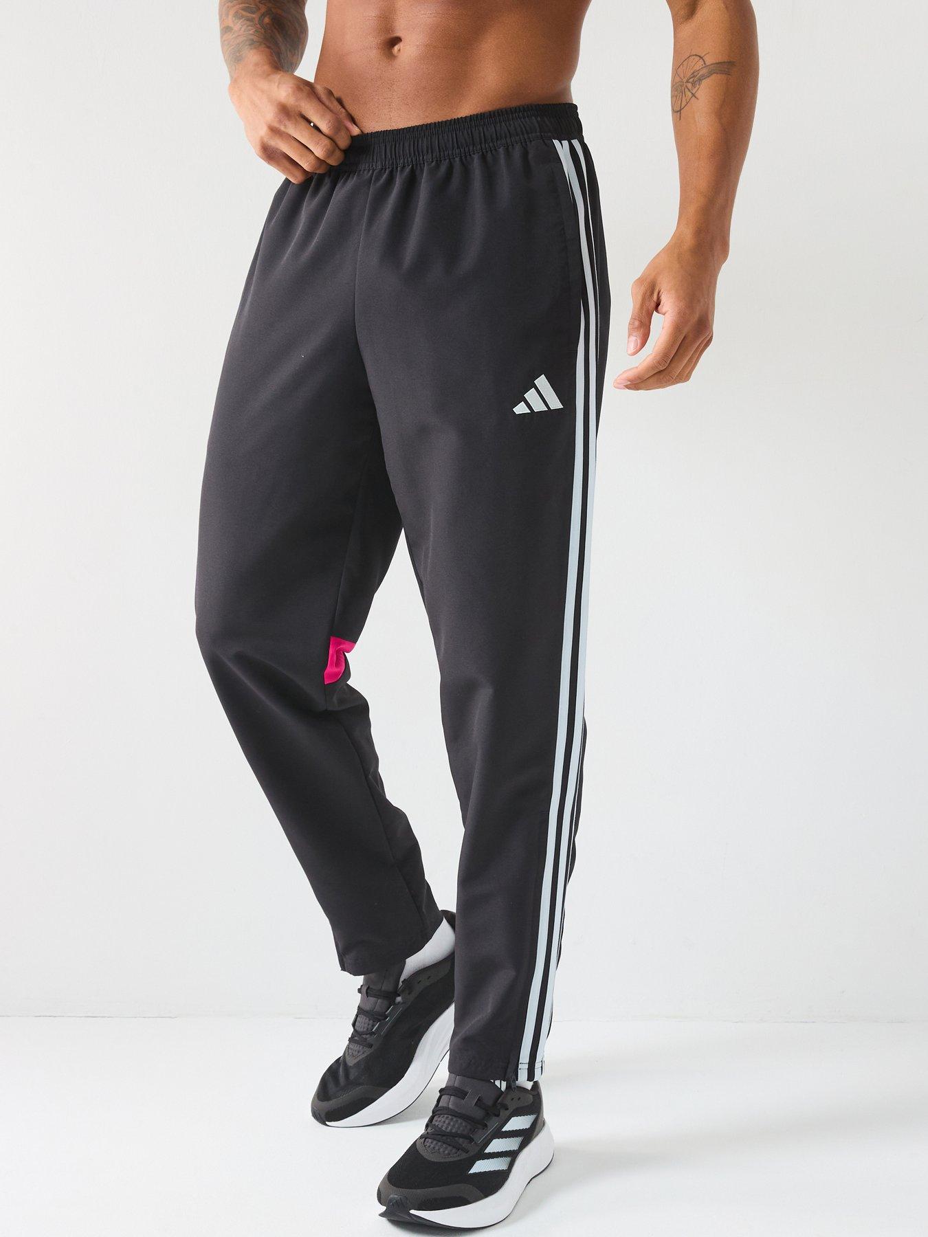 undefined Mens Tiro Essentials Sw Pant - Grey/pink
