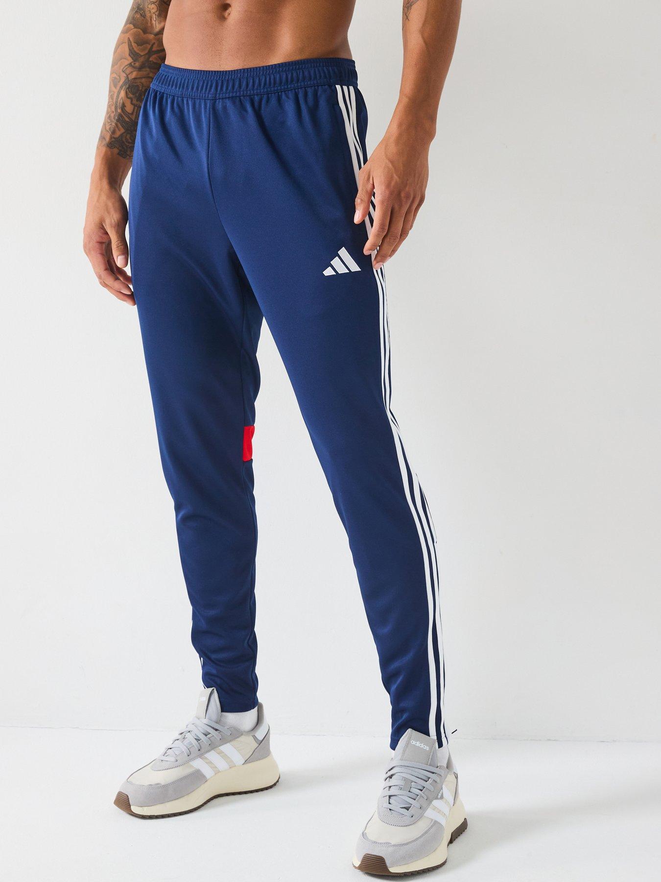 undefined Mens Tiro Essentials  Pant - Navy/red