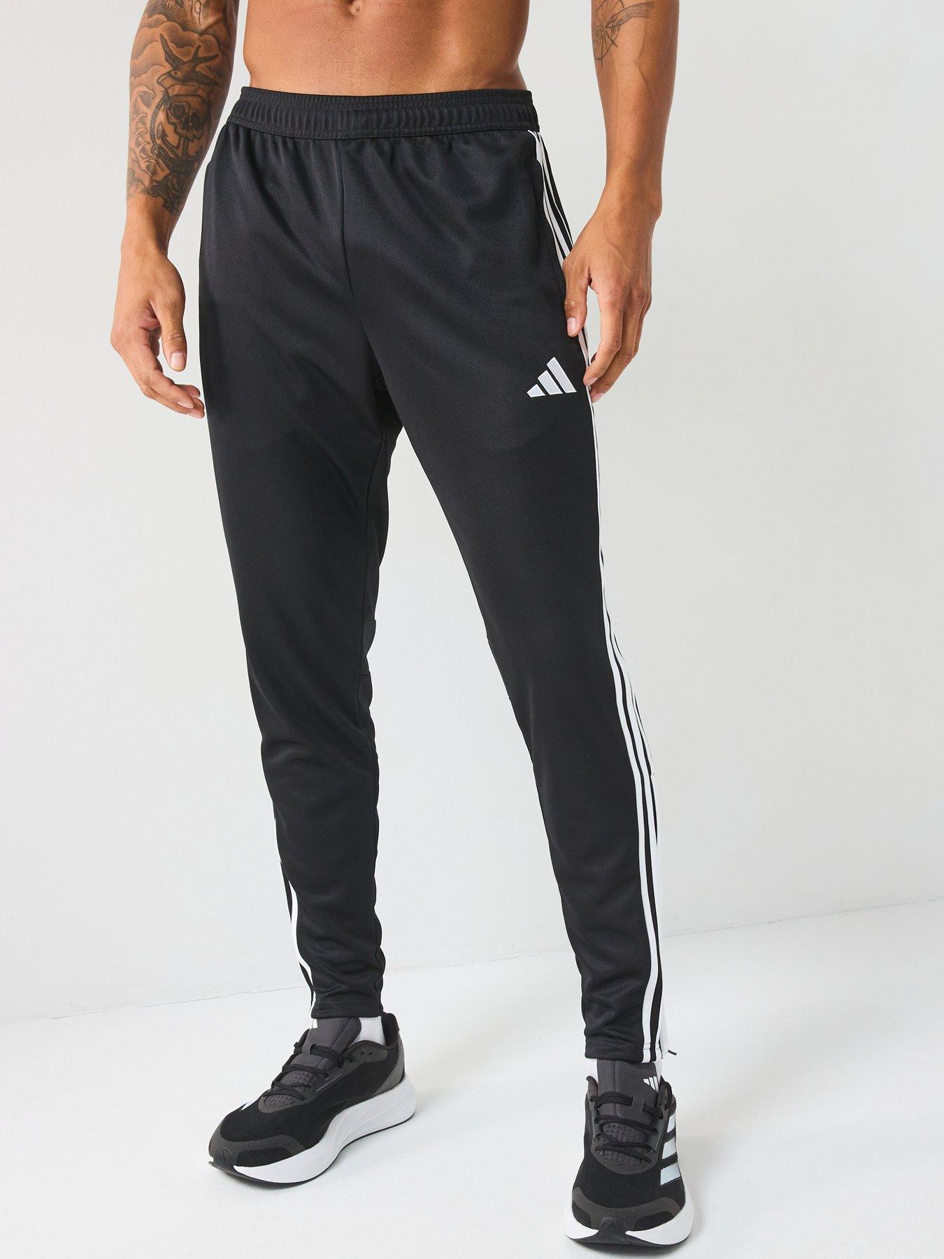 adidas Mens Tiro Essentials Pant - Black/white