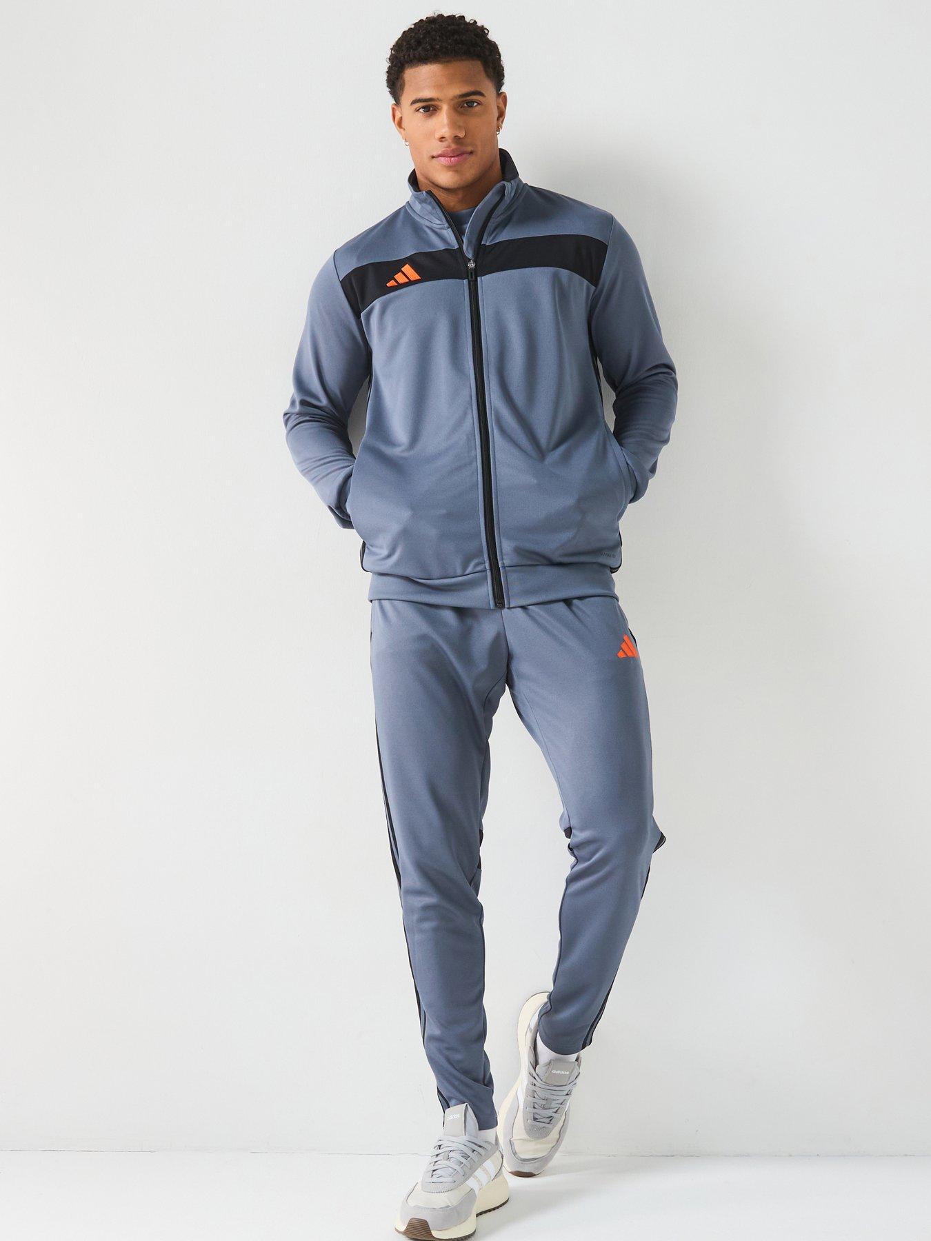 Adidas tracksuit fleece mens online