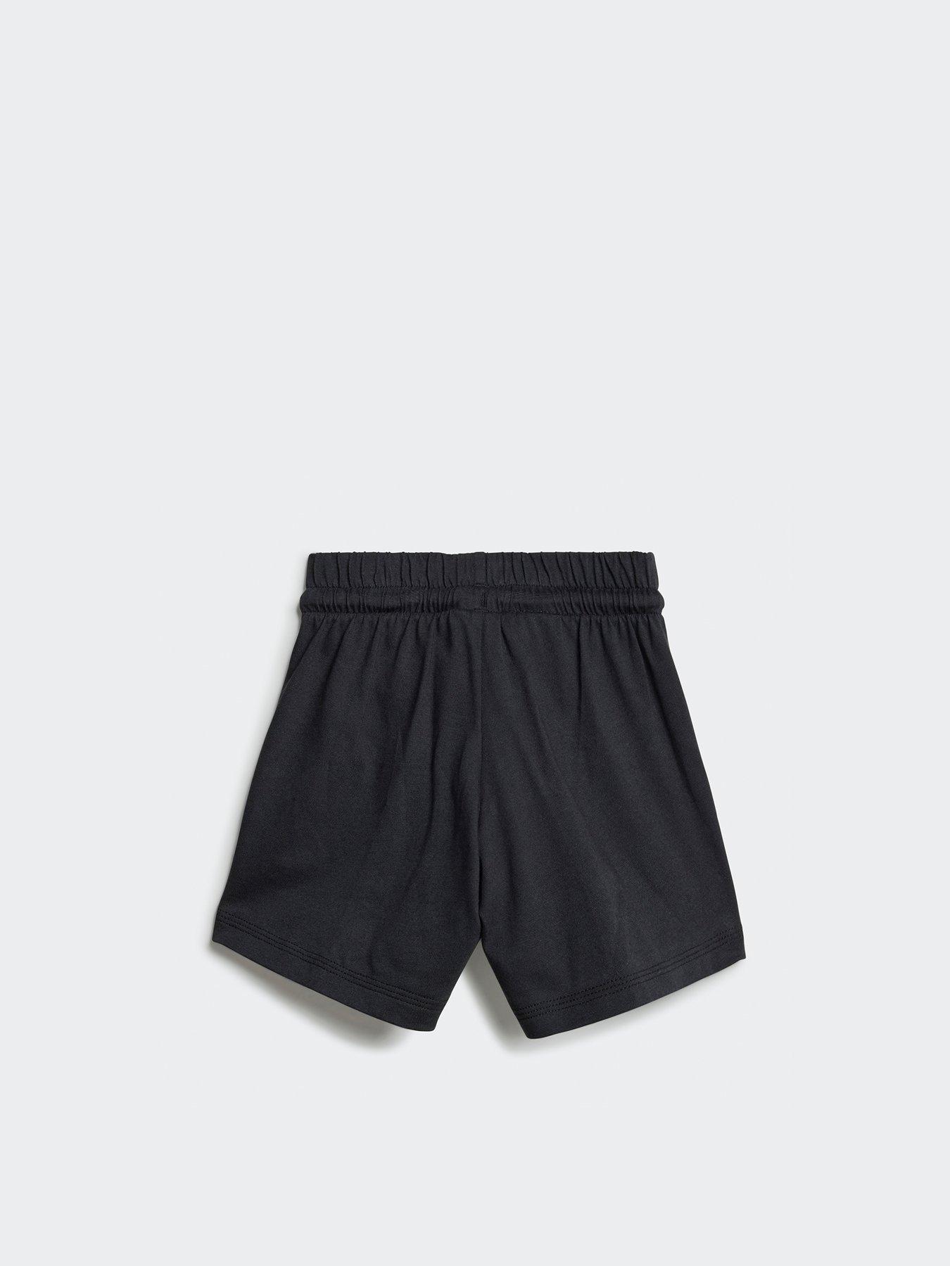 Image 3 of 5 of adidas Sportswear Infant Unisex Essentials T-Shirt &amp; Short Set&nbsp;- White