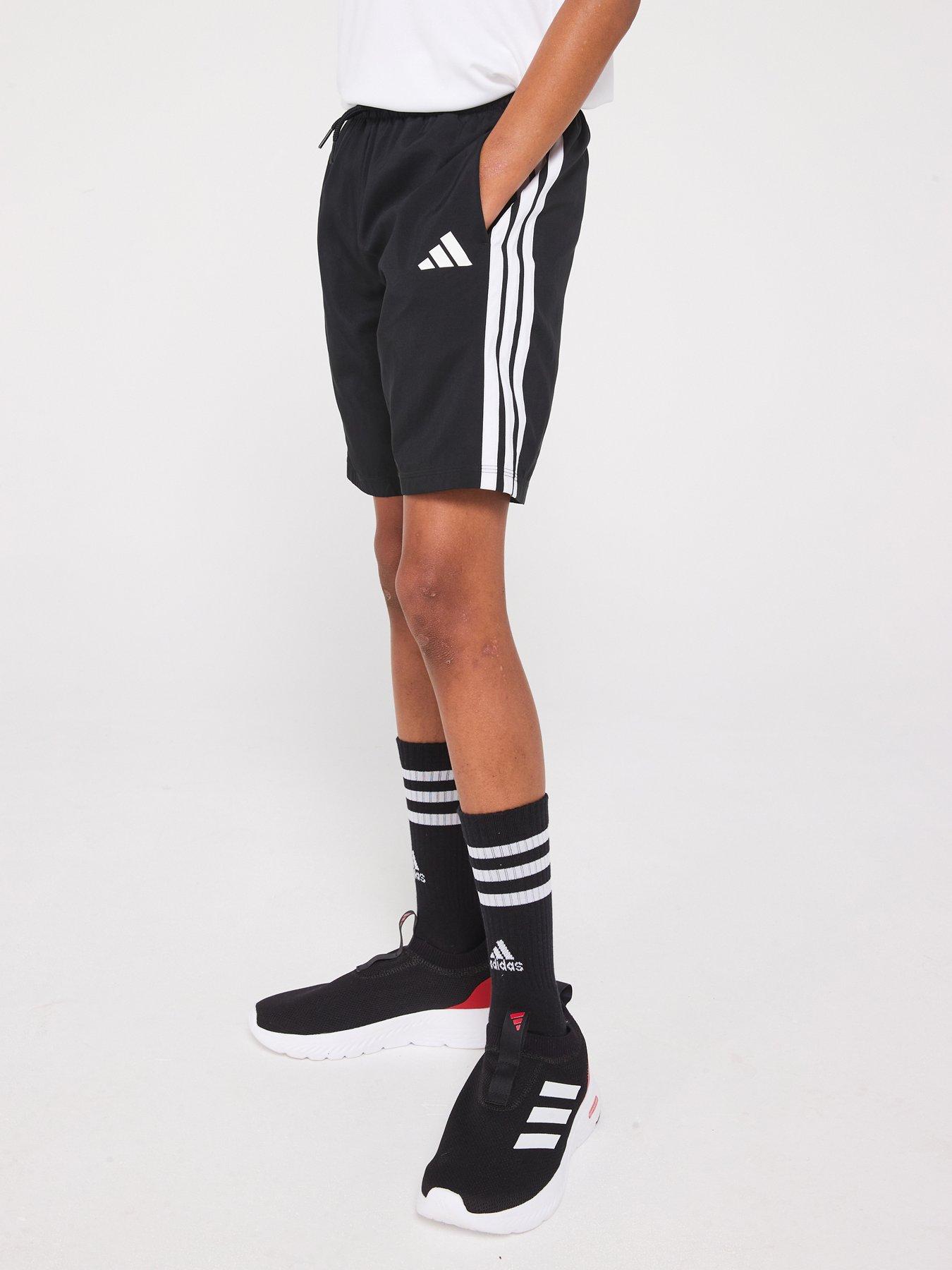 undefined Junior Boys Essentials Climacool Shorts  - Black
