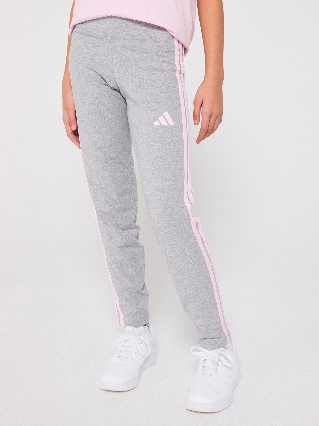 undefined Junior Girls Essentials Leggings  - Grey