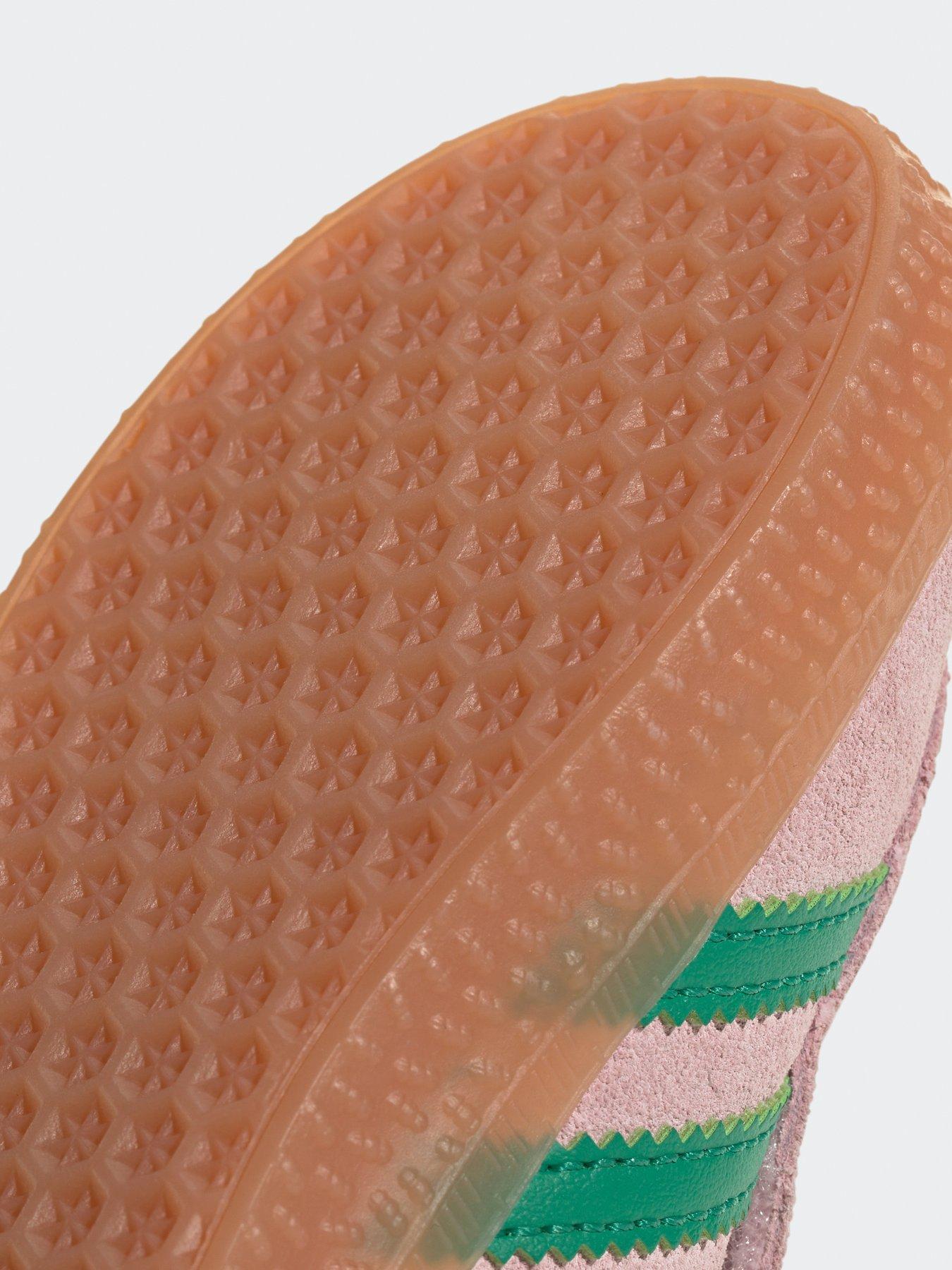 Image 6 of 7 of adidas Originals Infant Unisex Gazelle Comfort Closure Elastic Laces Shoes Kids - Pink