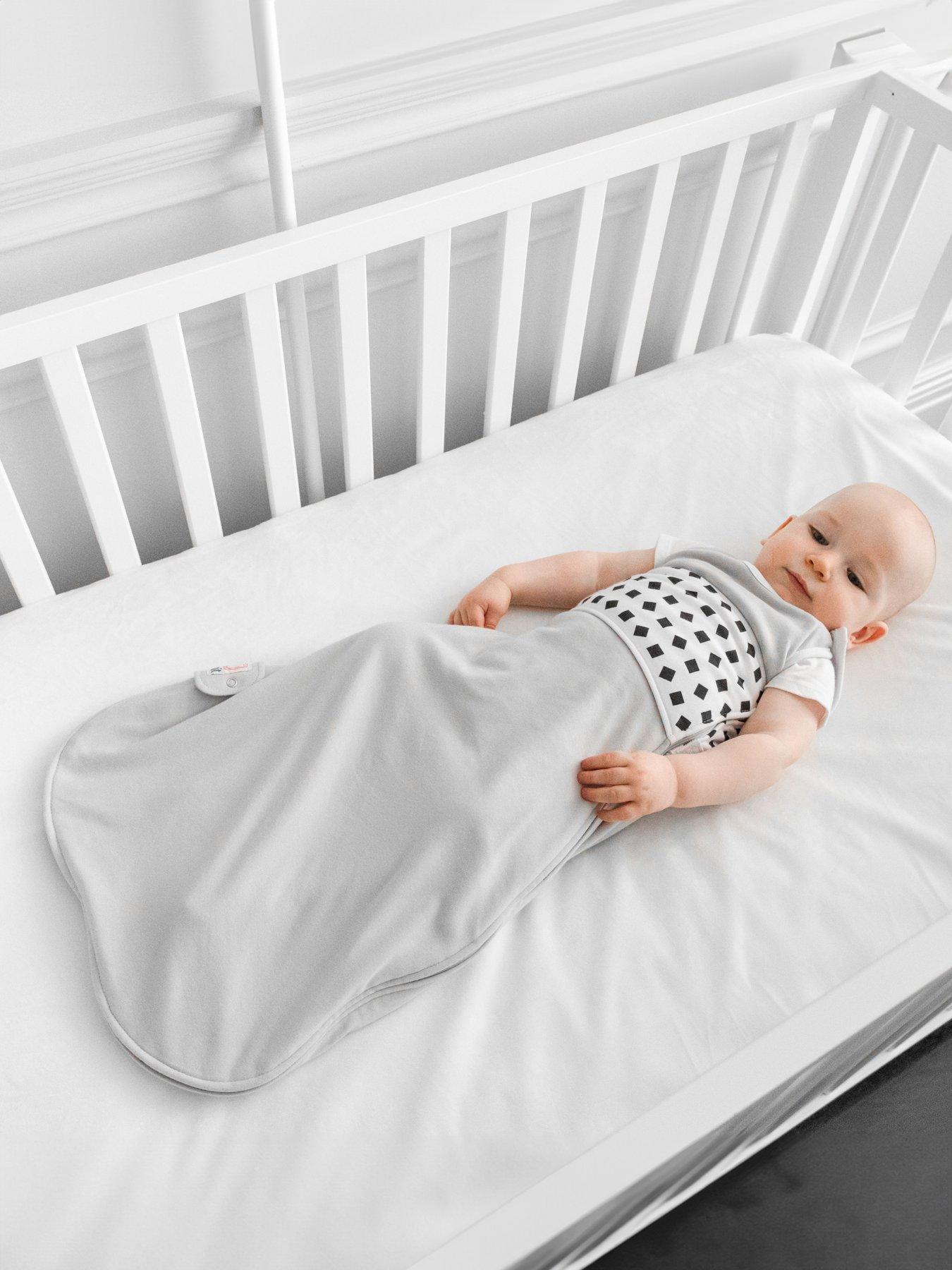undefined Breathing Wear Sleeping Bag - 1pk SMALL 3-6M, Pebble Grey