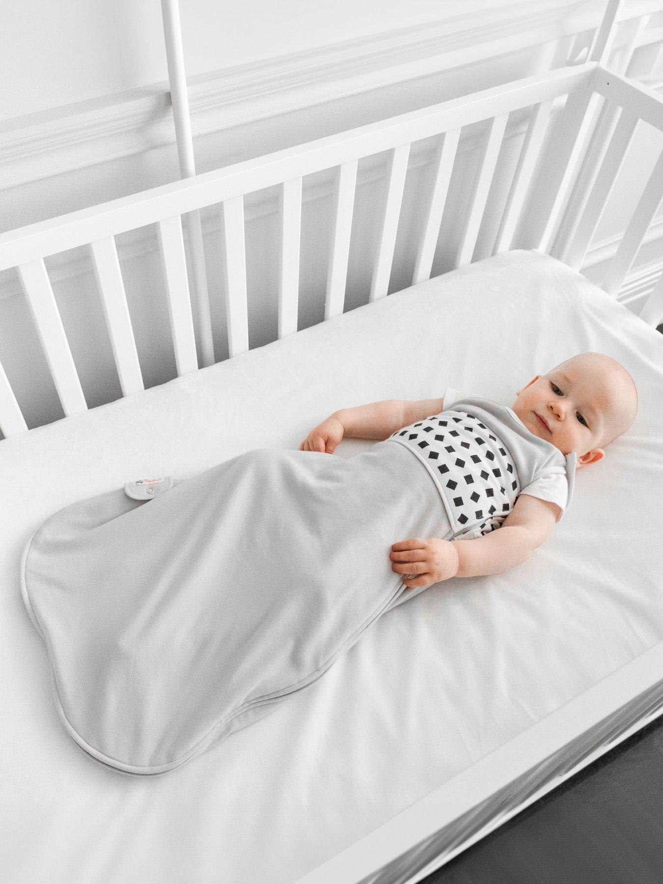 undefined Breathing Wear Sleeping Bag - 1pk LARGE 12-18M, Pebble Grey
