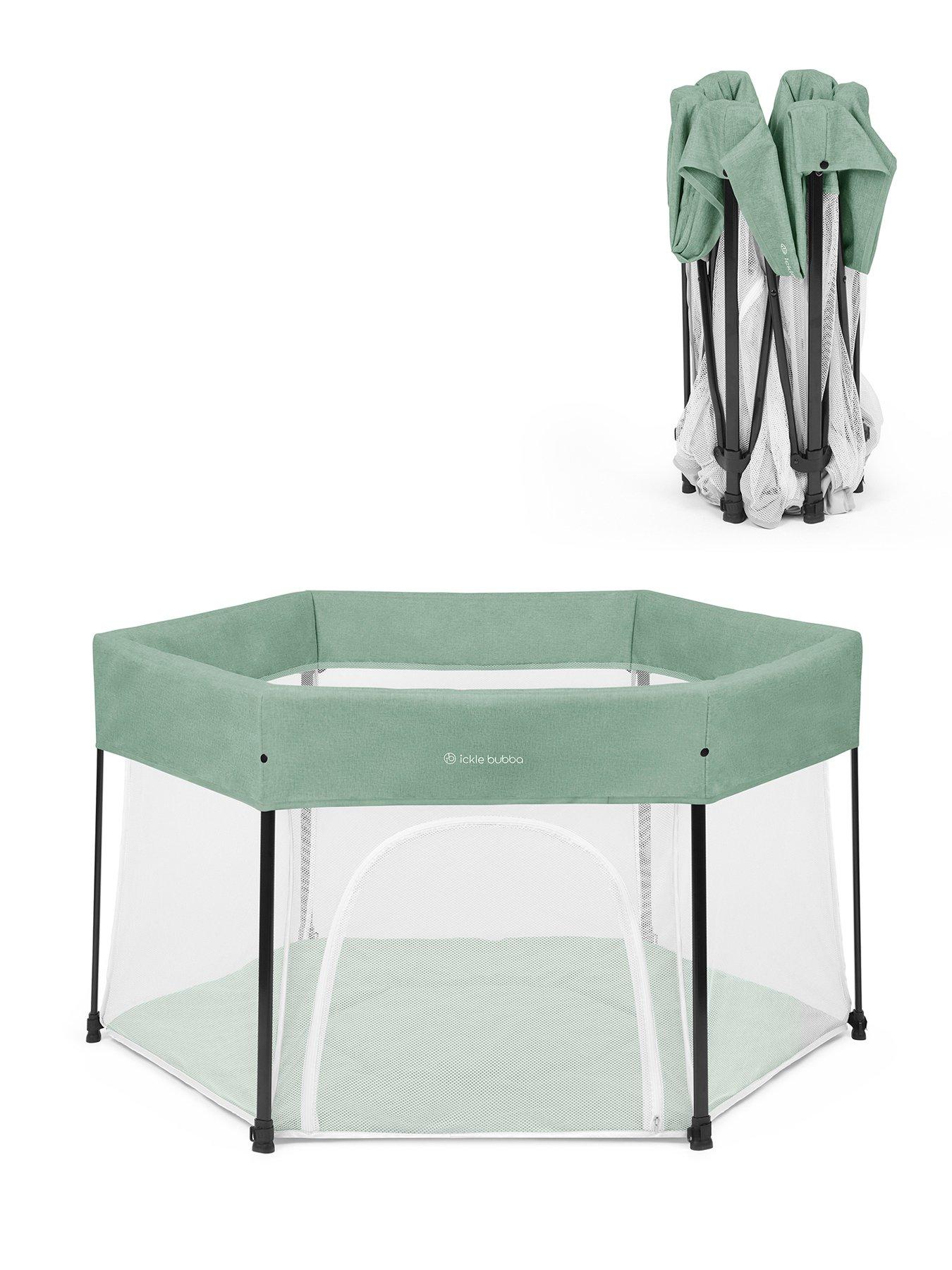 Ickle Bubba Fiesta Pop-Up Playpen Sage Green Very