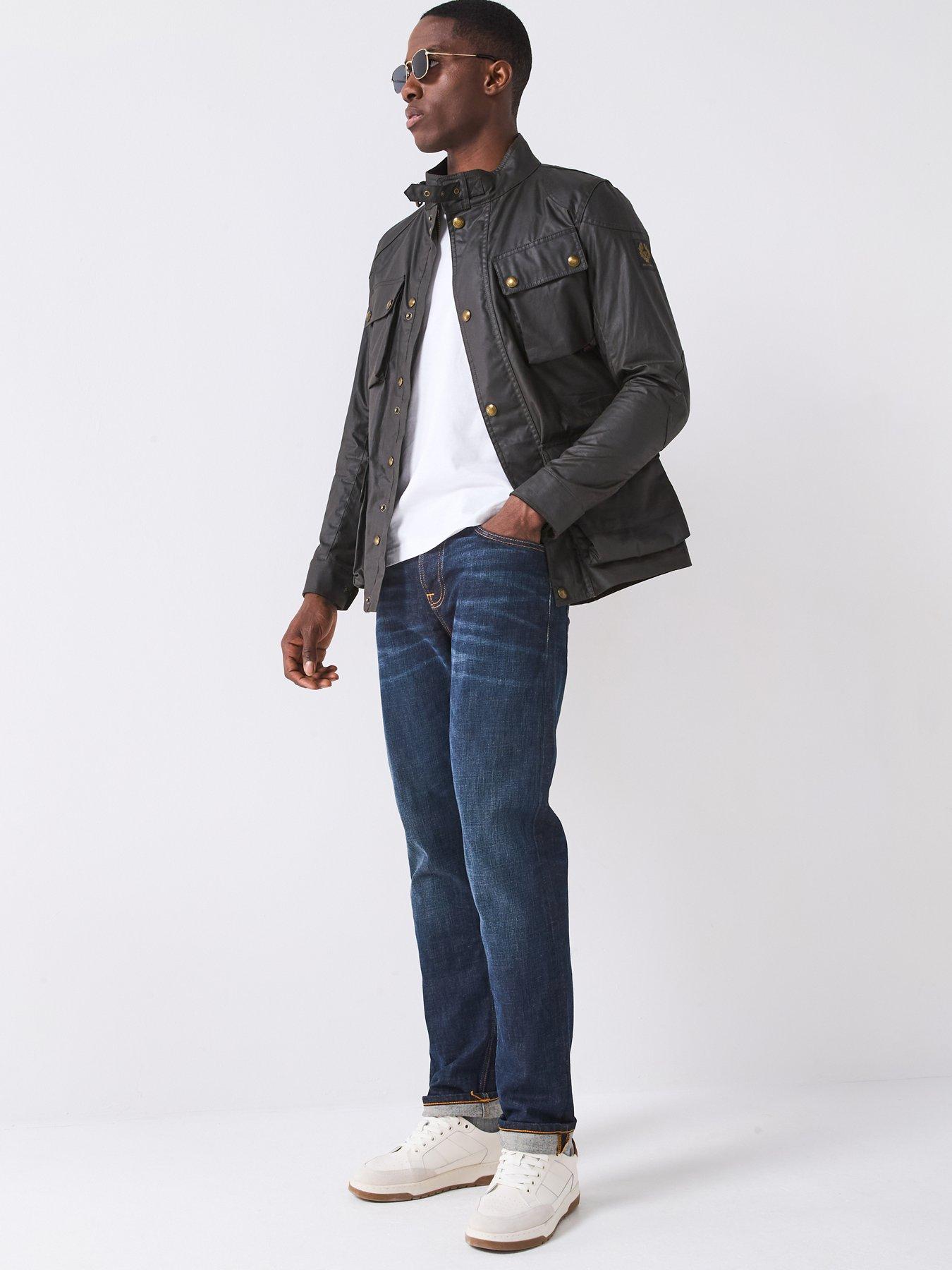 Image 4 of 6 of Belstaff Fieldmaster Wax Field Jacket - Dark Khaki