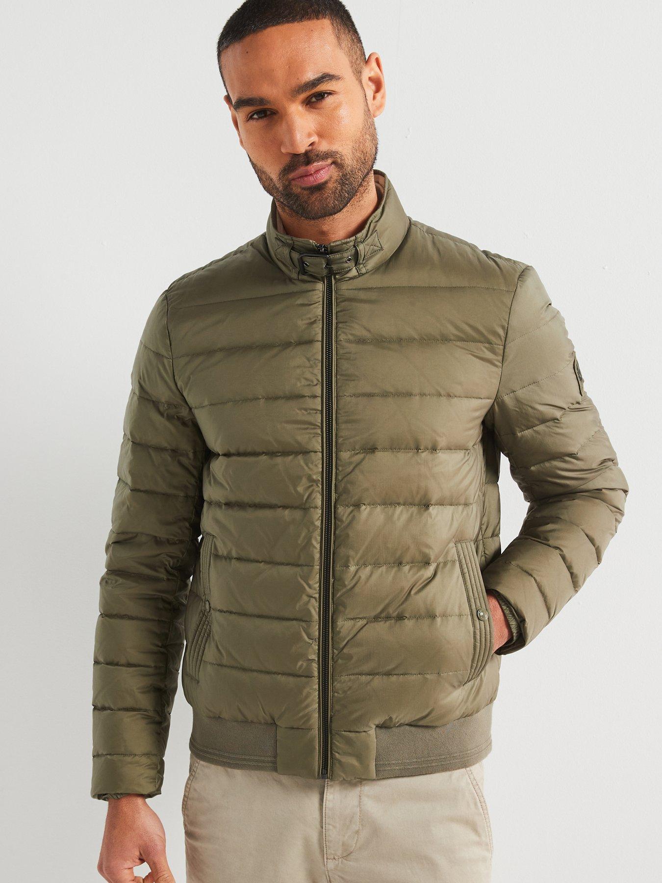 Belstaff Circuit Lightweight Padded Jacket - Khaki