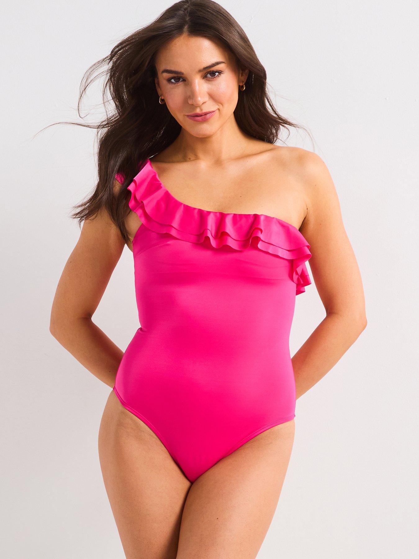 undefined Cap Cana Light Padded 1 Shoulder Swimsuit