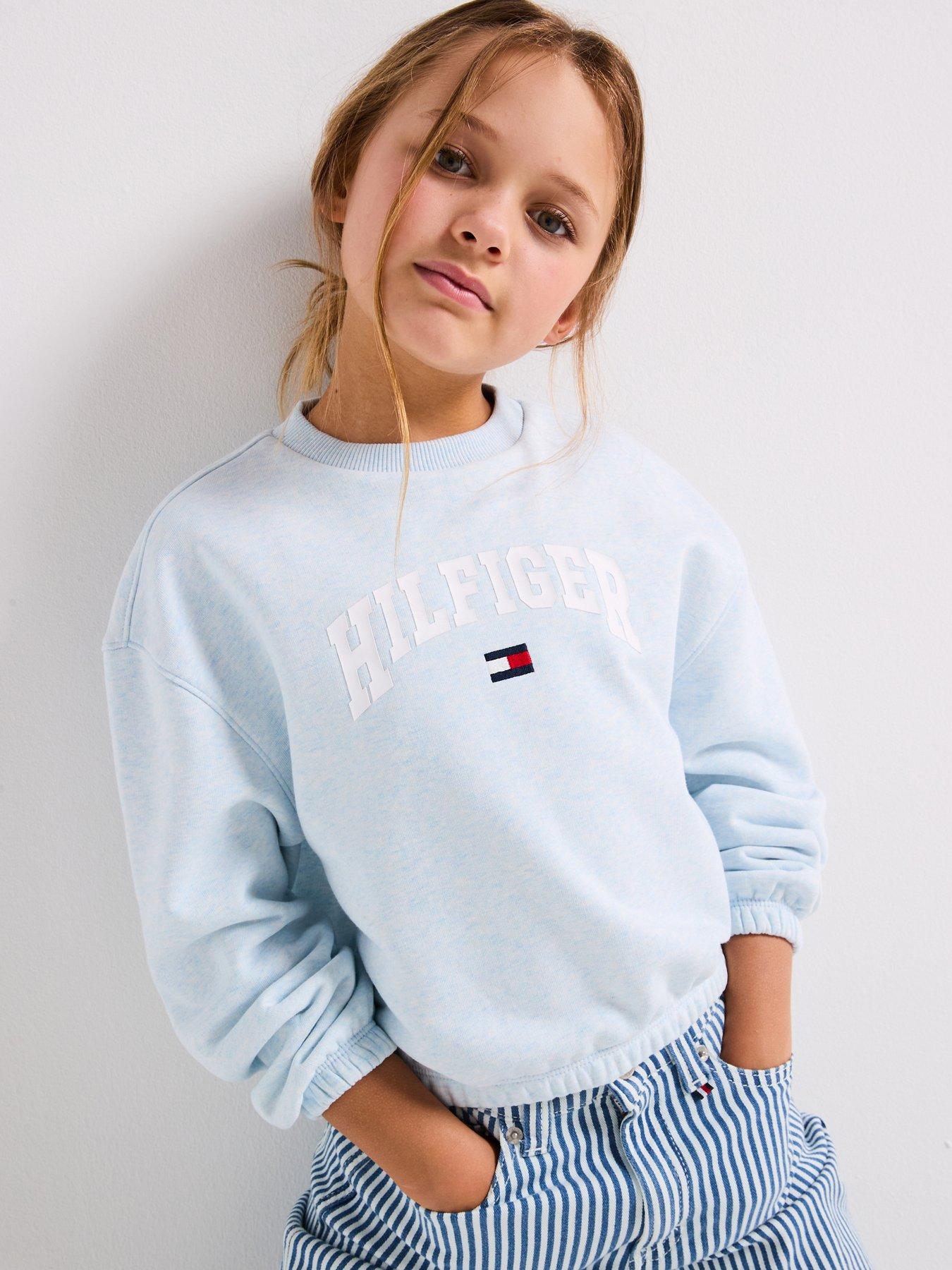 undefined Girls Varsity Sweatshirt - Blue