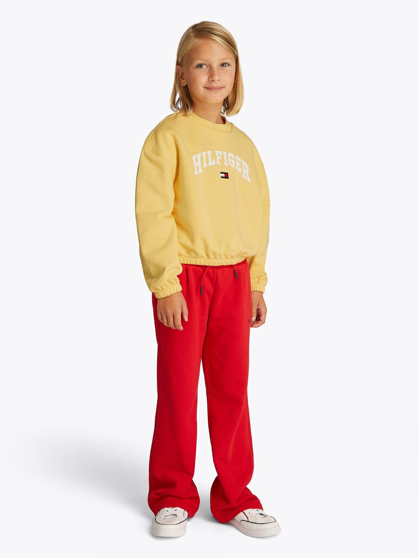 undefined Girls Varsity Sweatshirt - Yellow