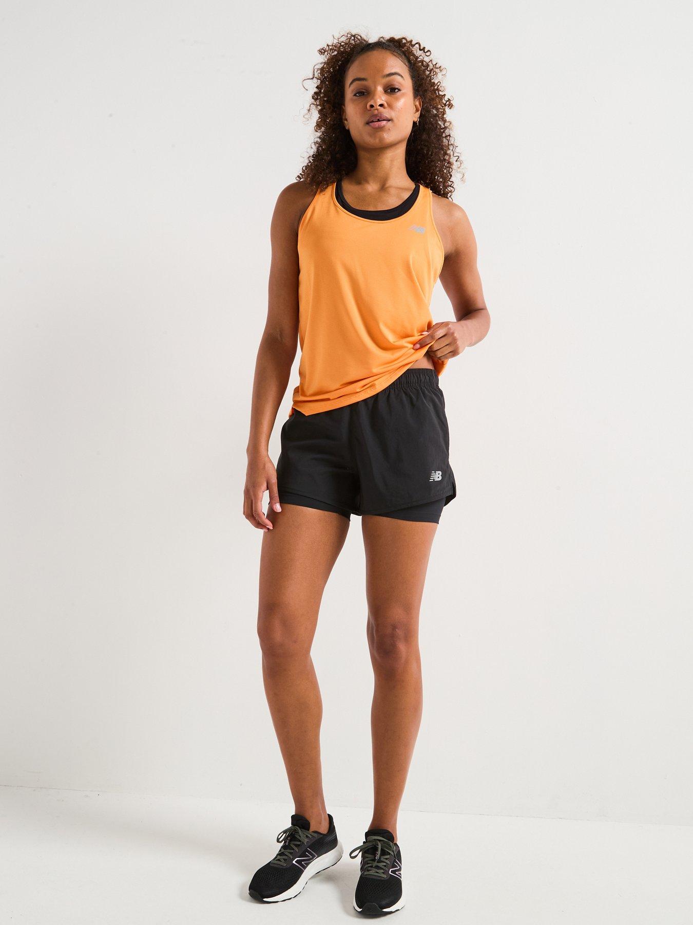 Image 3 of 4 of New Balance Women's Running Sport Essentials 2-In-1 3 Inch Shorts - Black