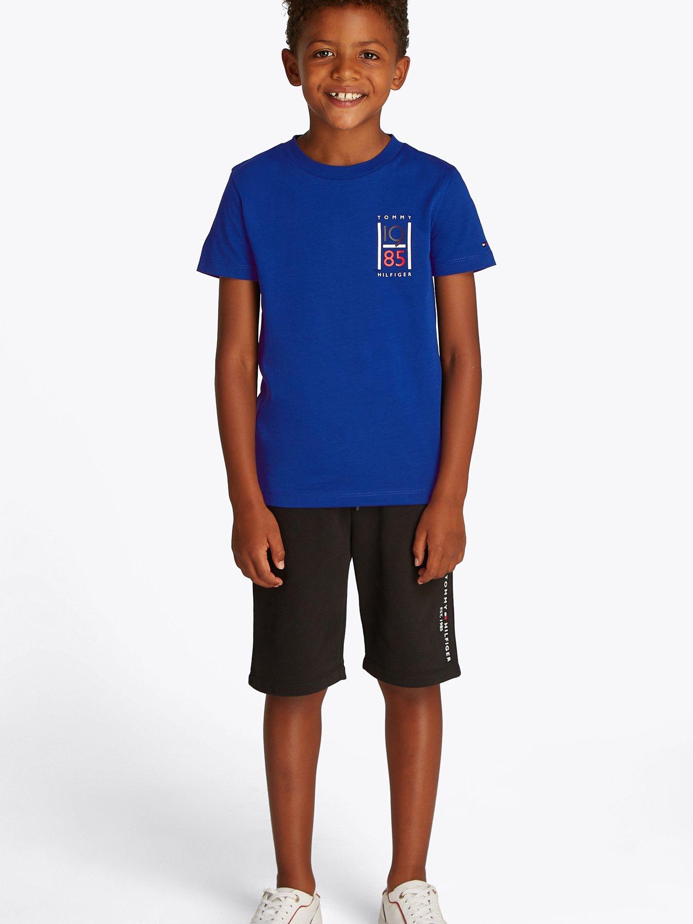 undefined Boys TH Graphic Short Sleeve T-Shirt - Blue