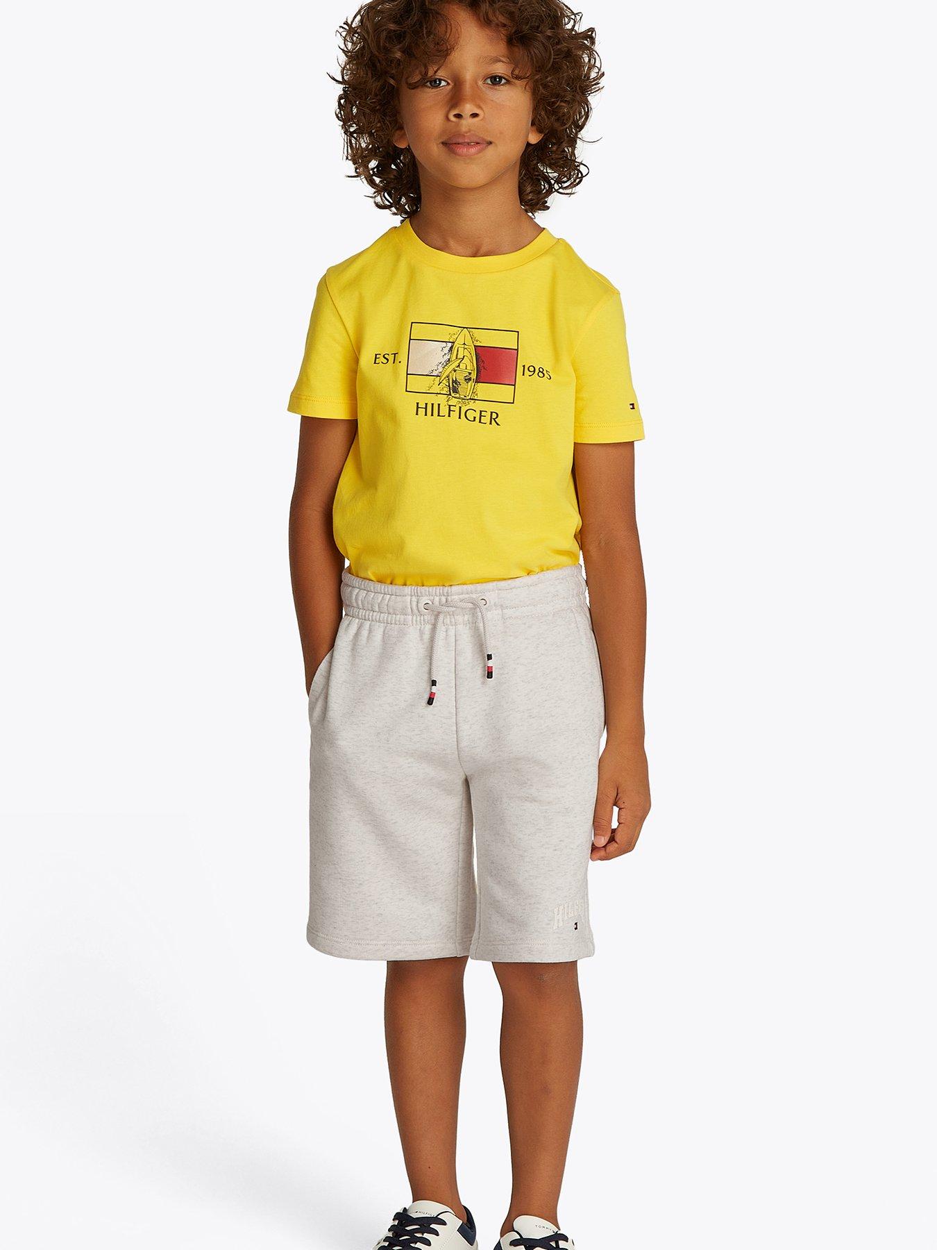 undefined Boys Varsity Sweat Short - Grey