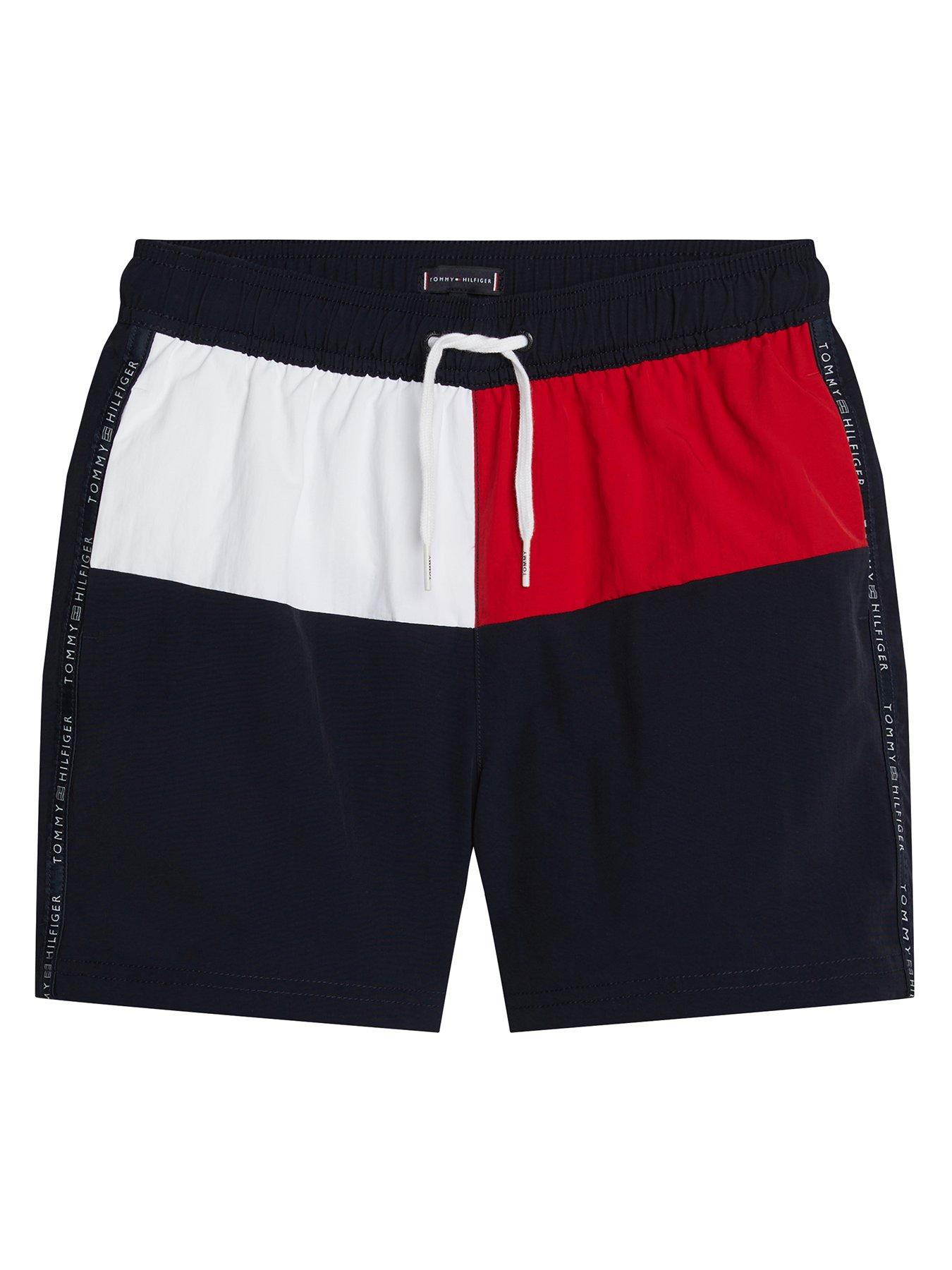 undefined Boys Medium Drawstring Swimshort - Navy