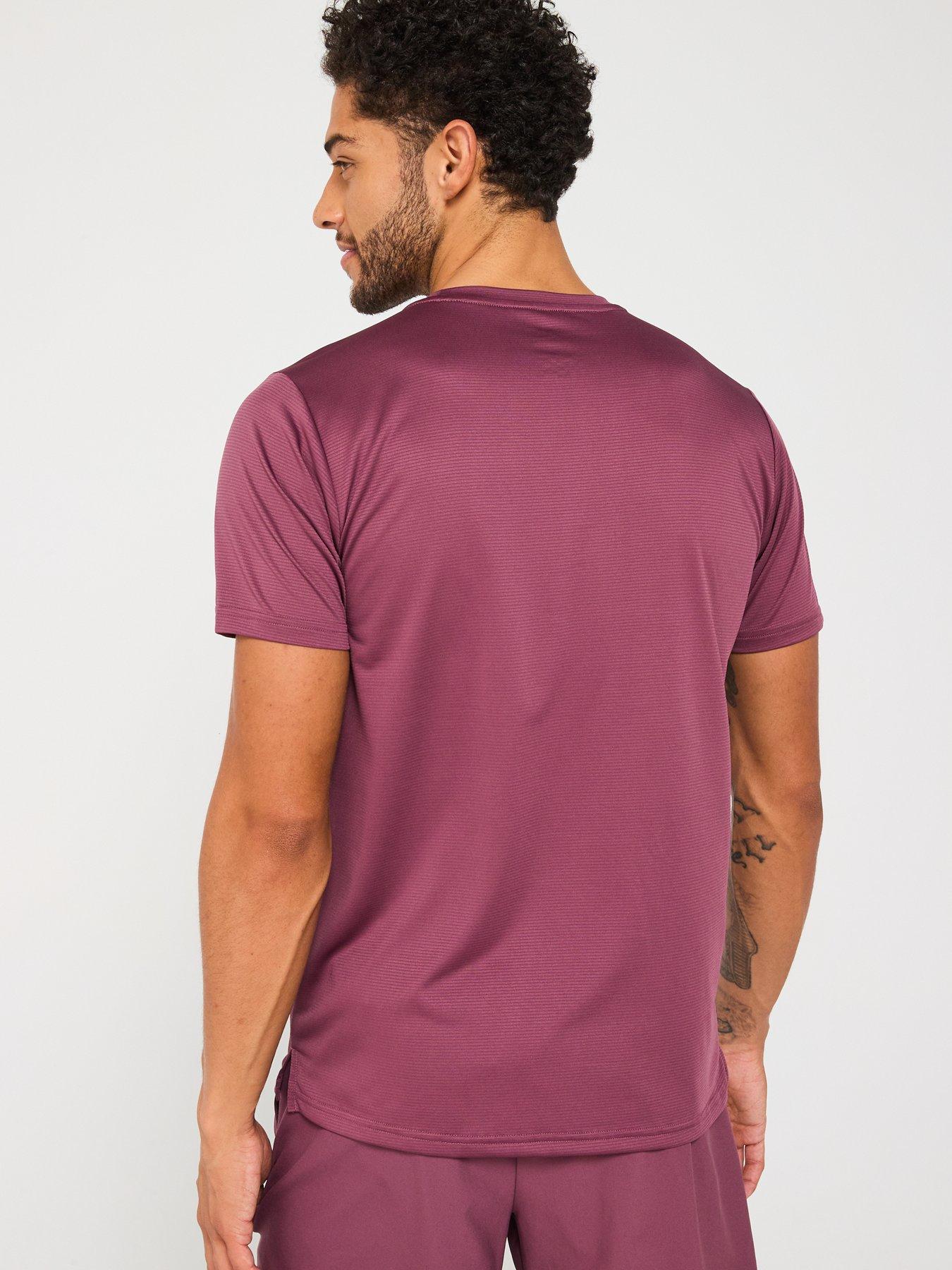 Image 2 of 6 of New Balance Men's Running Sport Essentials T-Shirt - Purple