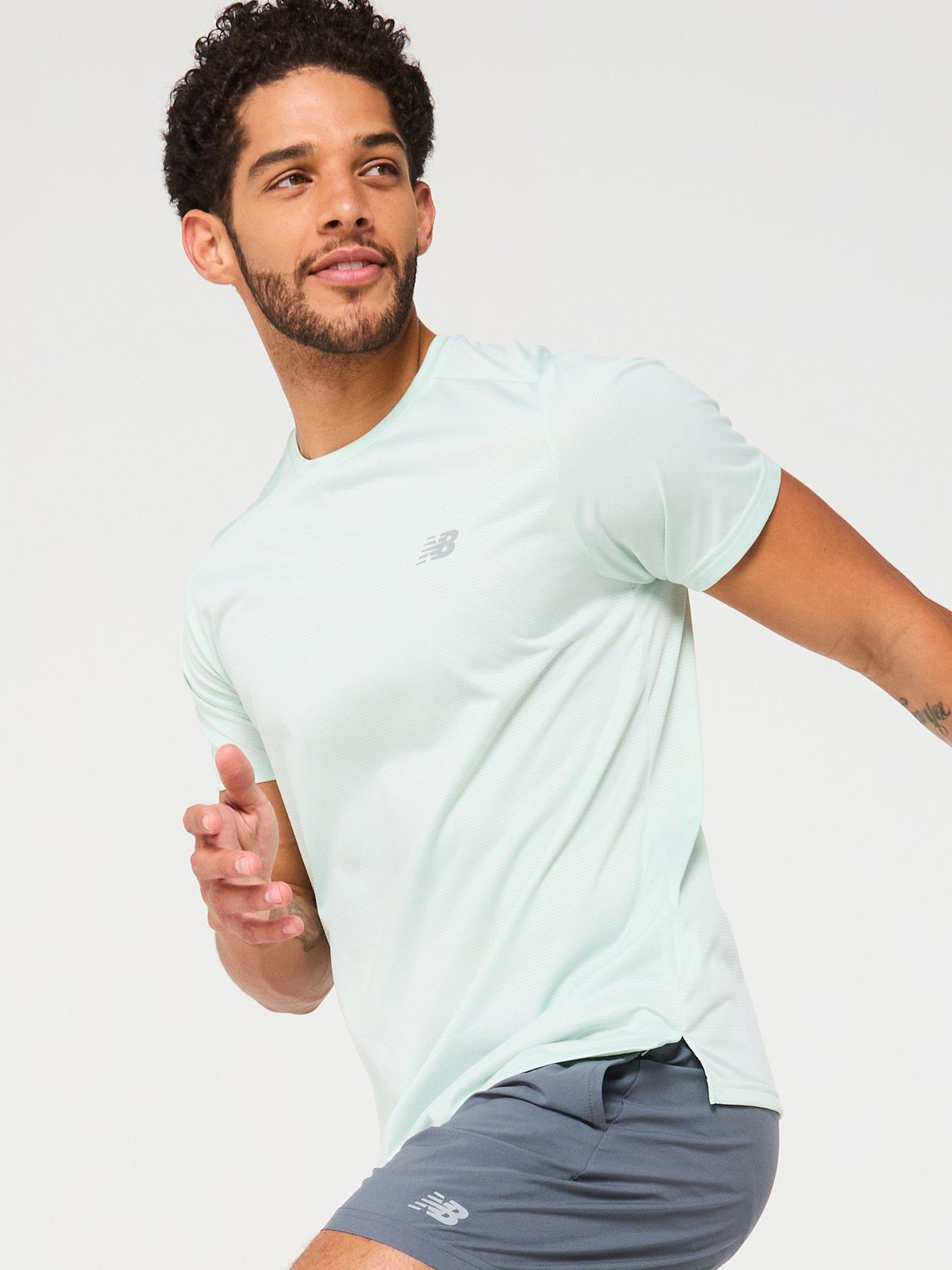 undefined Men's Running Sport Essentials T-Shirt - Green