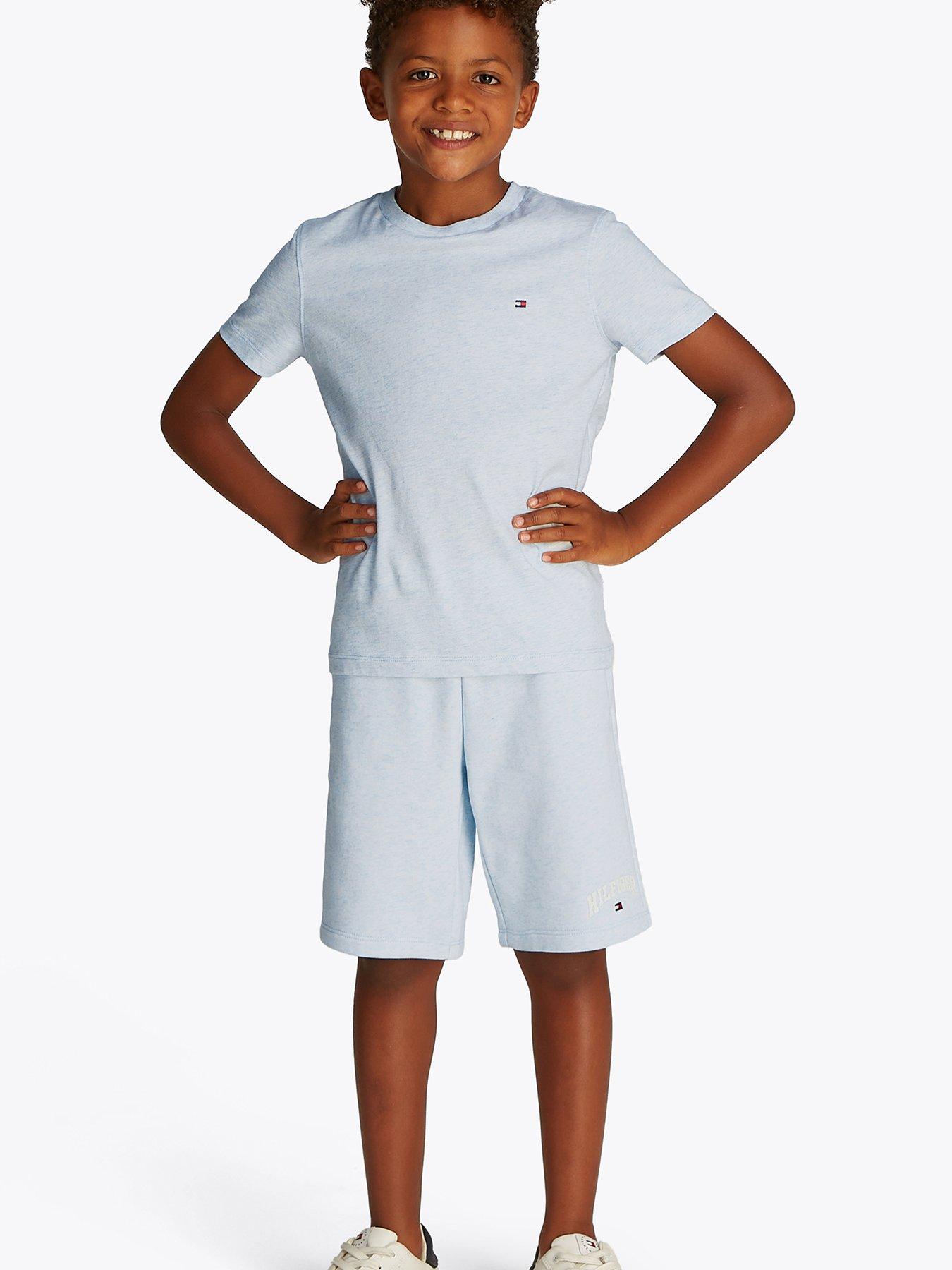undefined Boys Essential Short Sleeve T-Shirt - Blue
