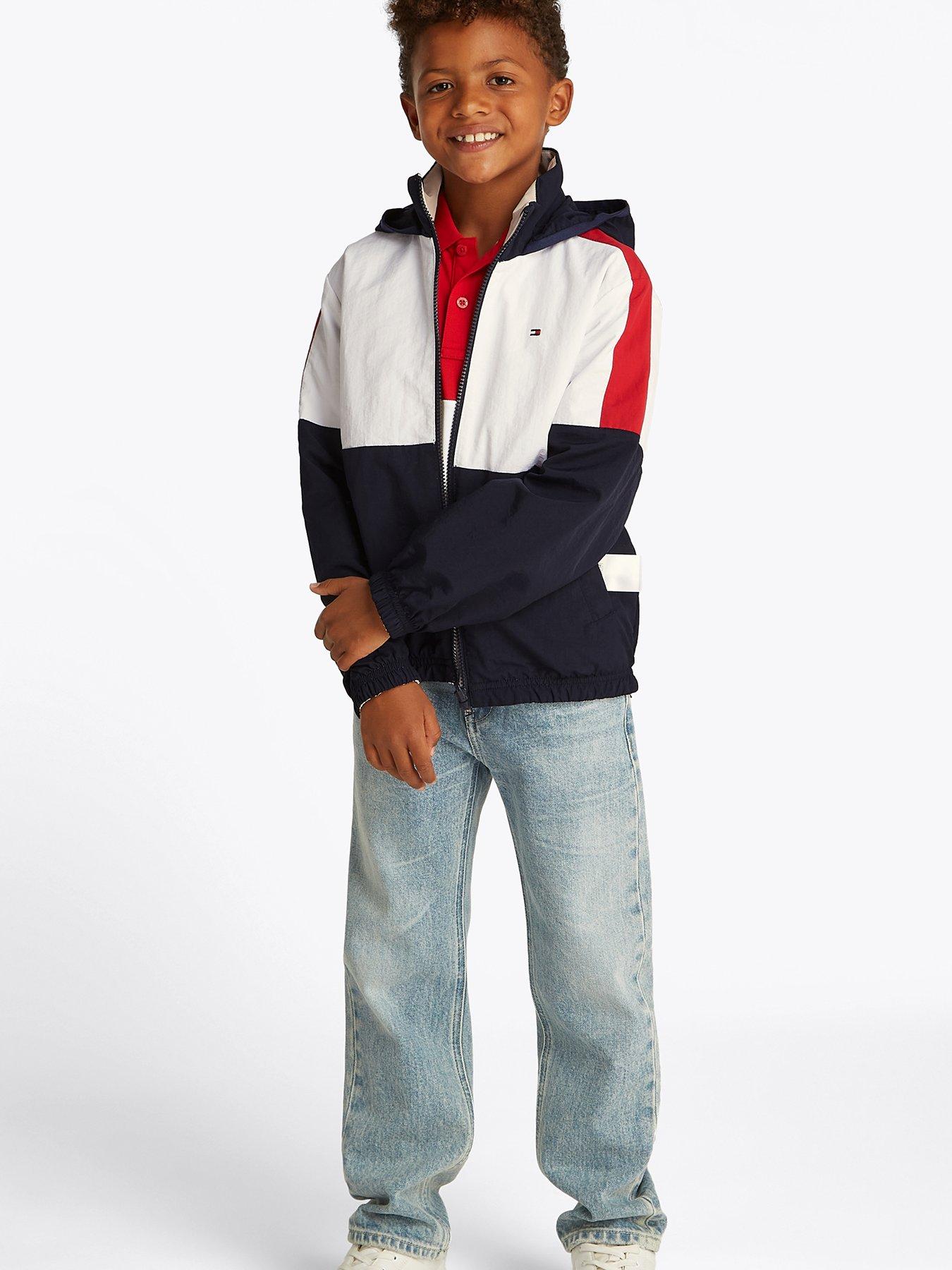 undefined Boys Colourblock Reversible Jacket - Multi