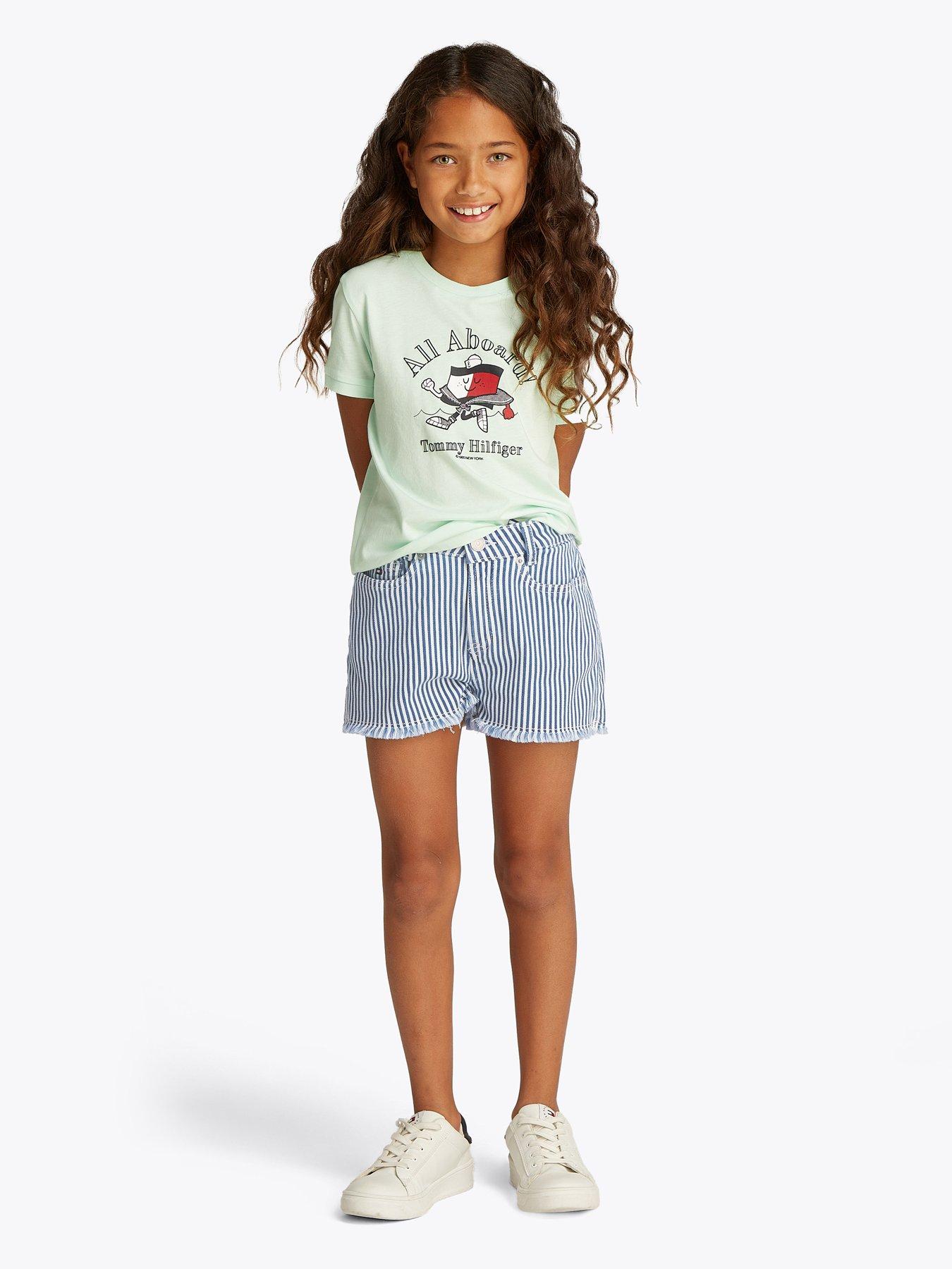 undefined Girls Harper Stripe Short - Multi