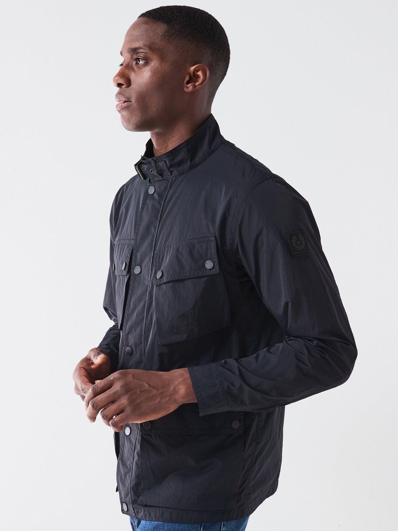 Image 6 of 6 of Belstaff Service Fieldmaster Nylon Jacket - Black