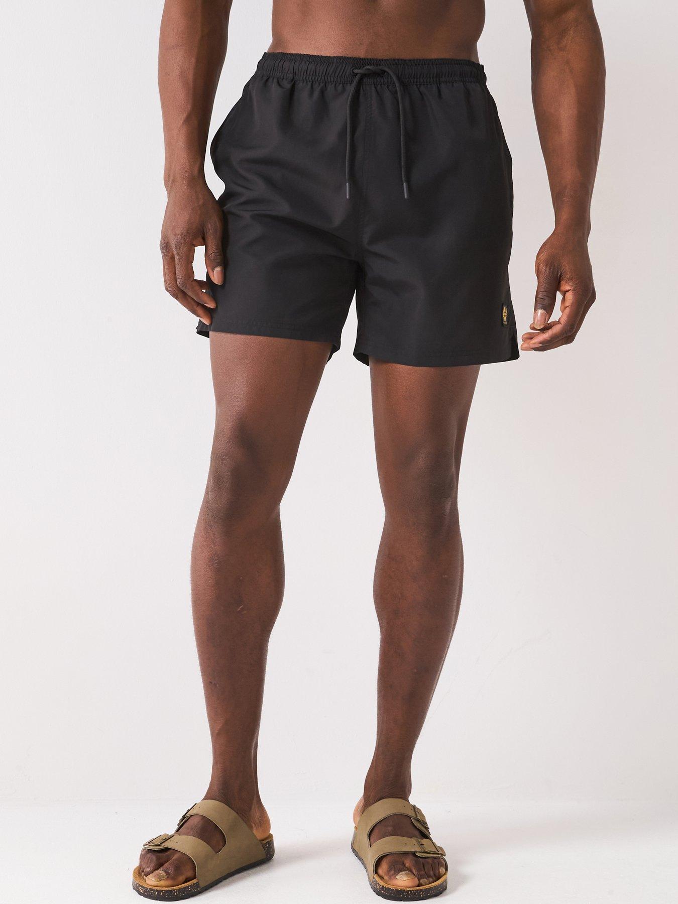 undefined Clipper Patch Logo Swimshorts - Black