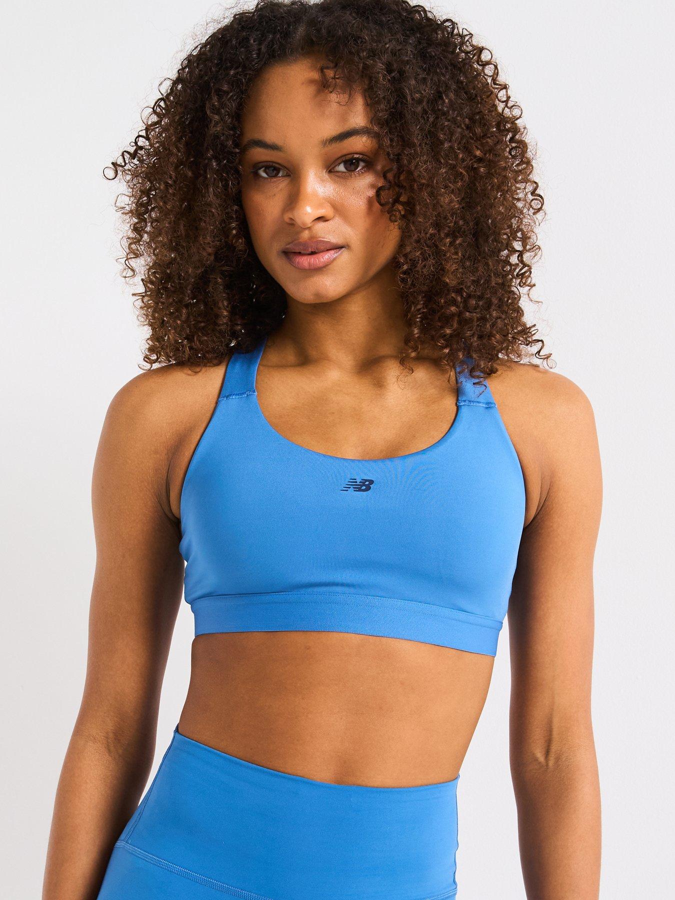 undefined Womens Running Nb Essential Train Bra - Blue