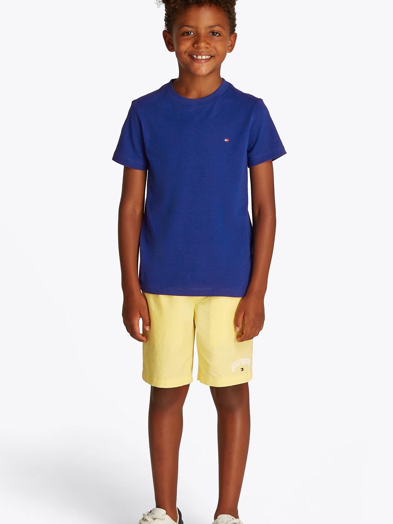 undefined Boys Essential Short Sleeve T-Shirt - Blue