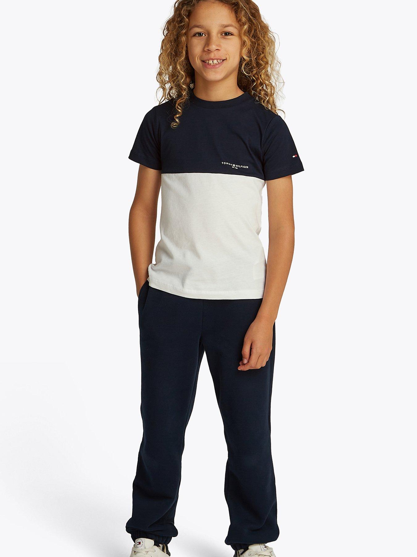 undefined Boys Mini Corp Colourblock Short Sleeve T-Shirt - Multi
