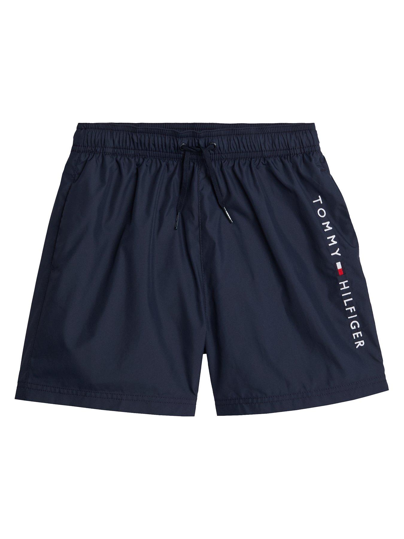undefined Boys Medium Drawstring Swimshort - Navy