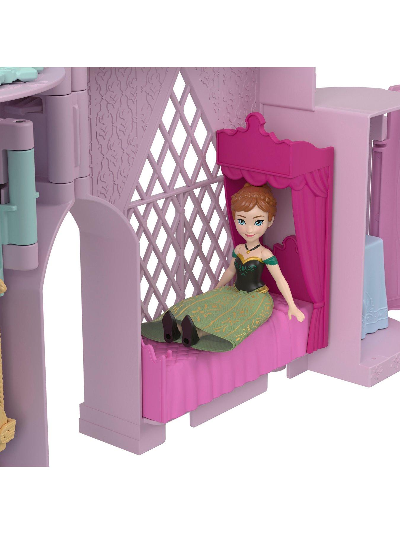 Image 5 of 8 of Disney Frozen Storytime Stackers Playset, Anna's Arendelle Castle Dollhouse with Small Doll