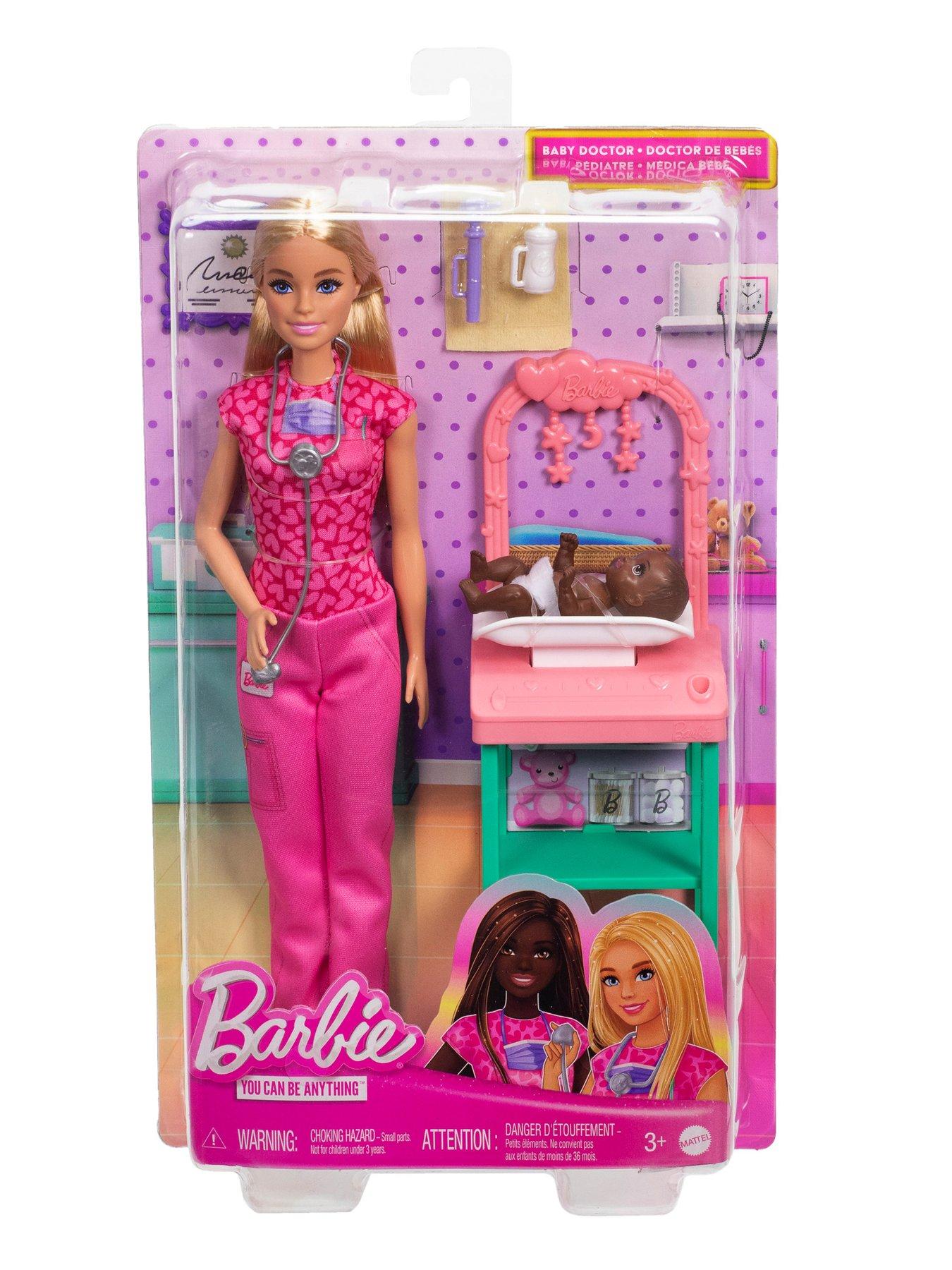 Barbie Baby Doctor Playset and Accessories Very