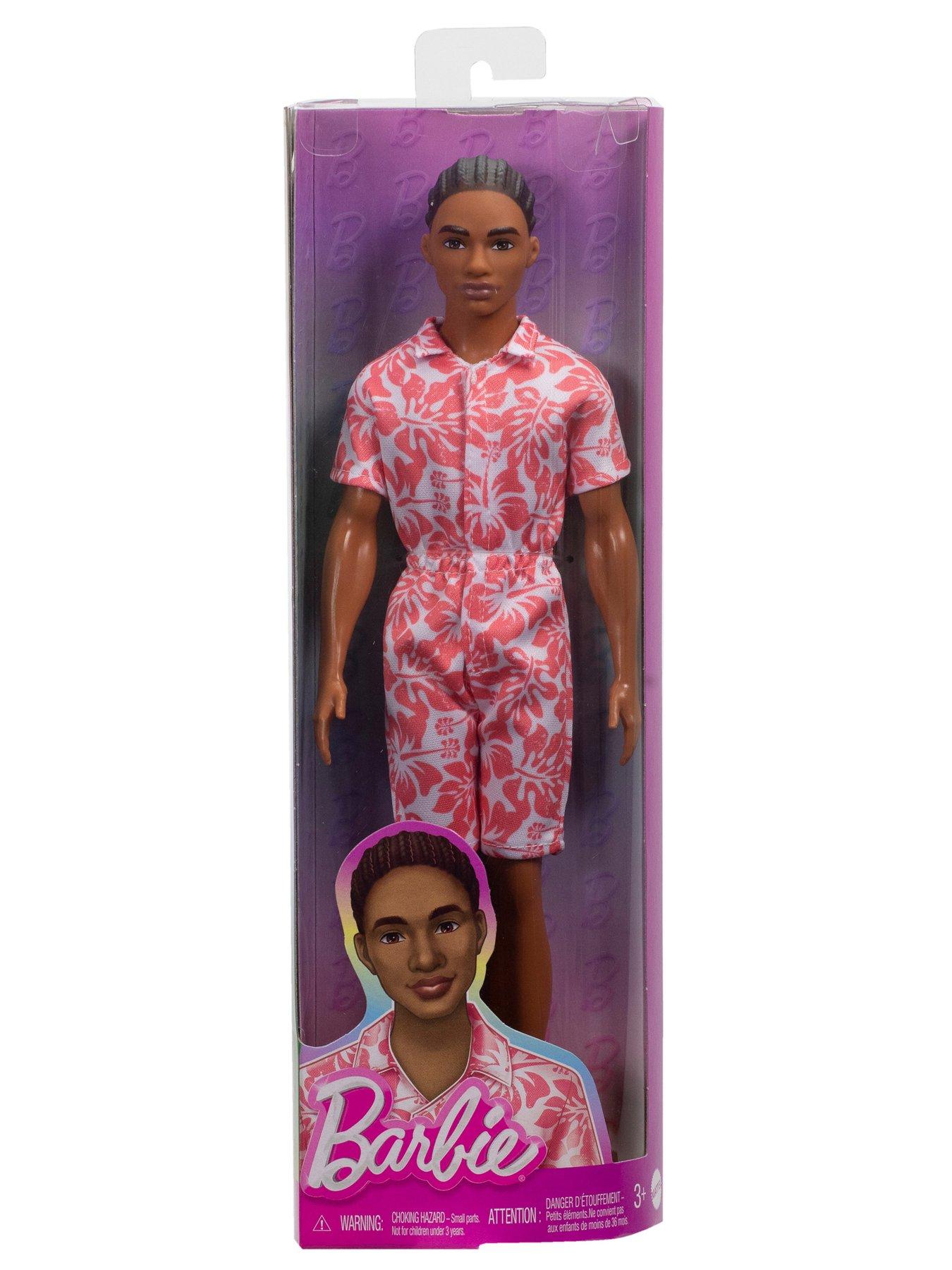 Barbie Fashionistas Ken Doll #235 in Hawaiian Print Jumpsuit with