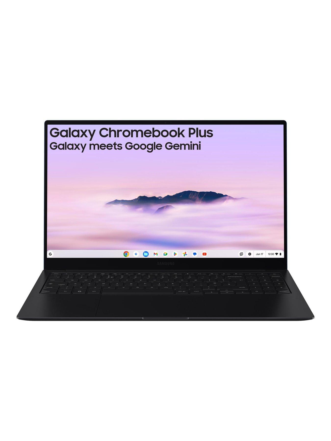 undefined Galaxy Chromebook Plus - 15.6in - Intel Core 5 - 8GB RAM, 256GB SSD - Neptune Blue