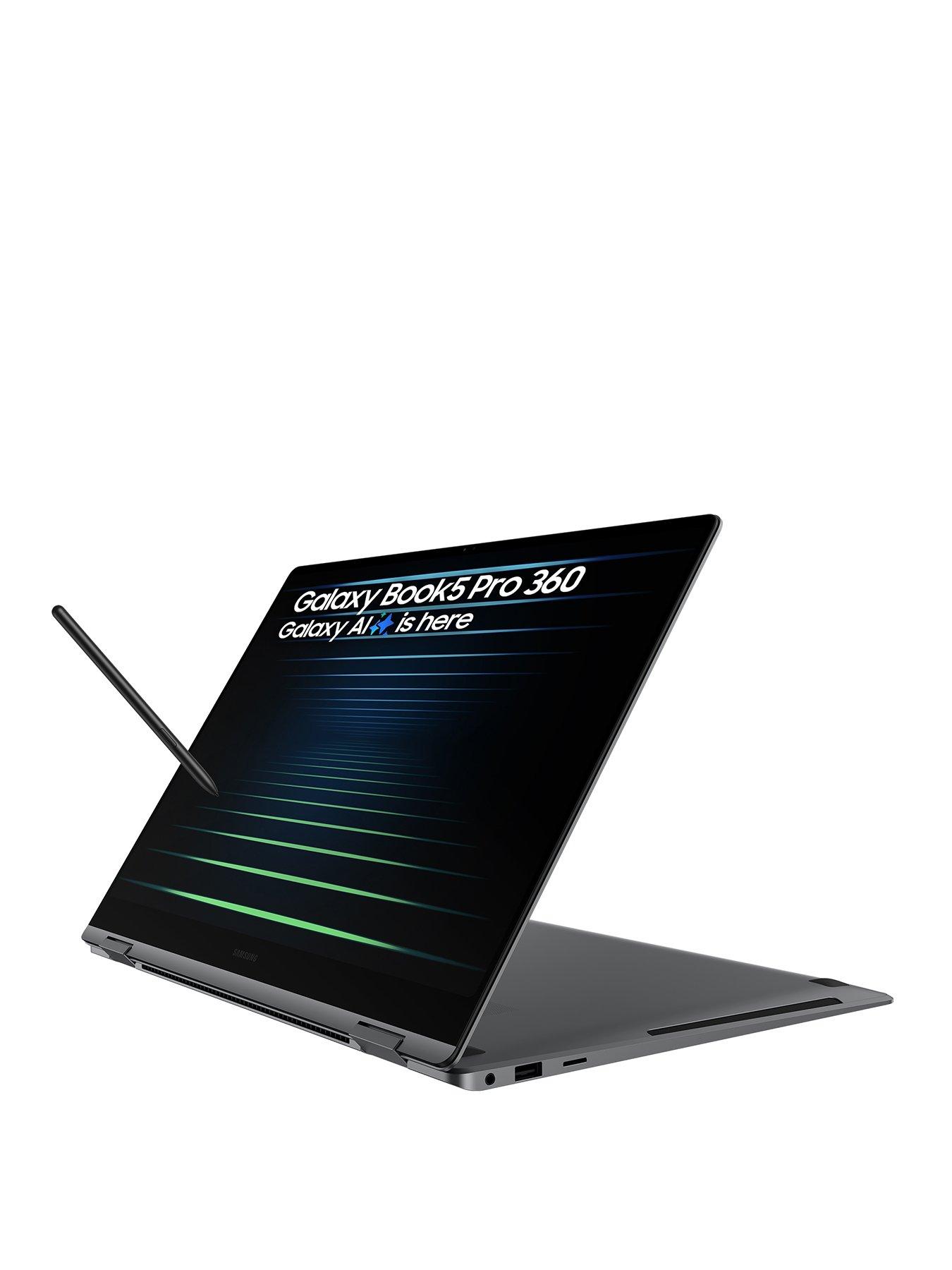undefined Galaxy Book5 Pro 360 Copilot+ PC - 16in WQXGA+ AMOLED Touchscreen - Intel Core Ultra 7 - 16GB RAM, 512GB SSD - Grey