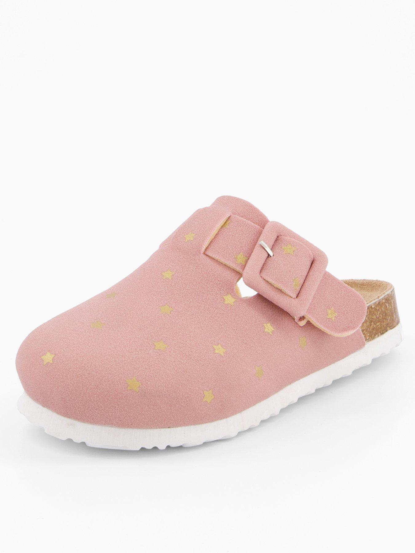 V by Very Close Toe Mule - Pink