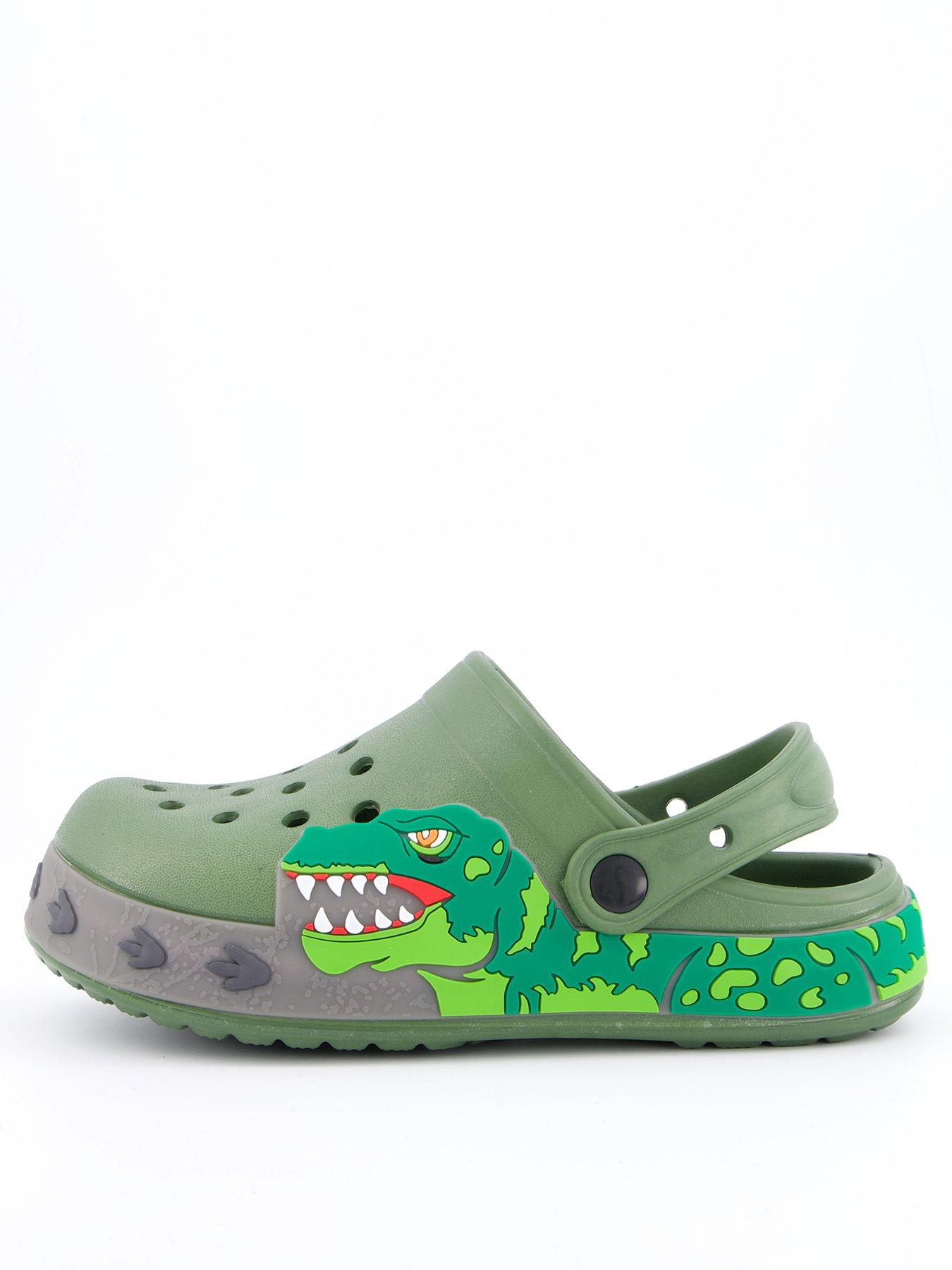 undefined Dino Mule Sandals - Green