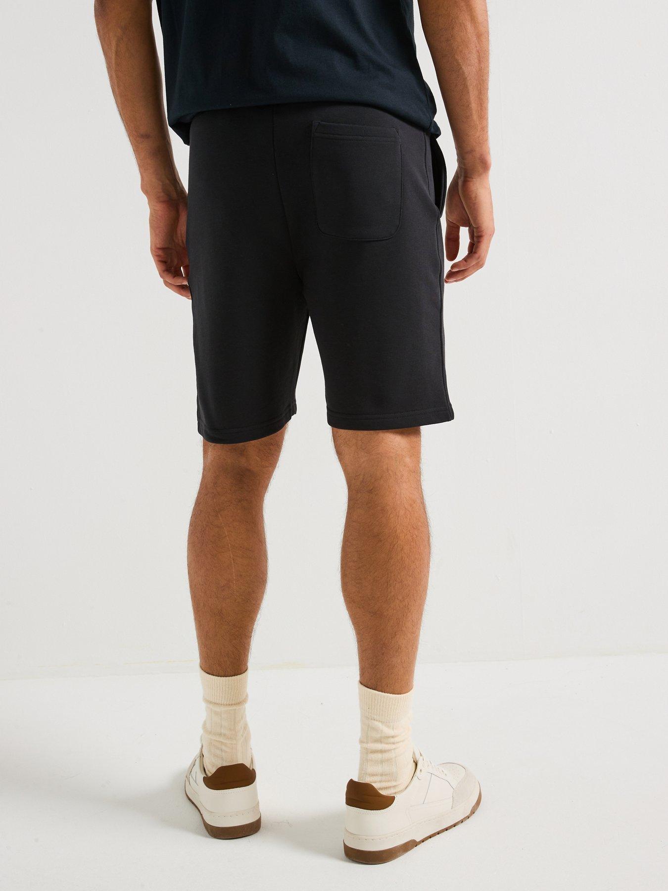 Image 2 of 4 of GANT Regular Fit Shield Sweatshorts - Black