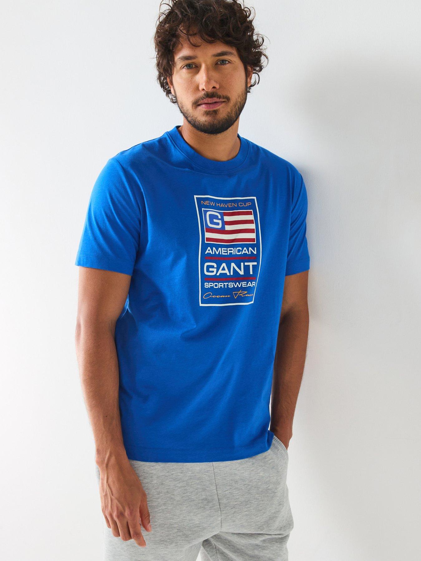 undefined Graphic Icon Logo Short Sleeve T-Shirt - Bright Blue
