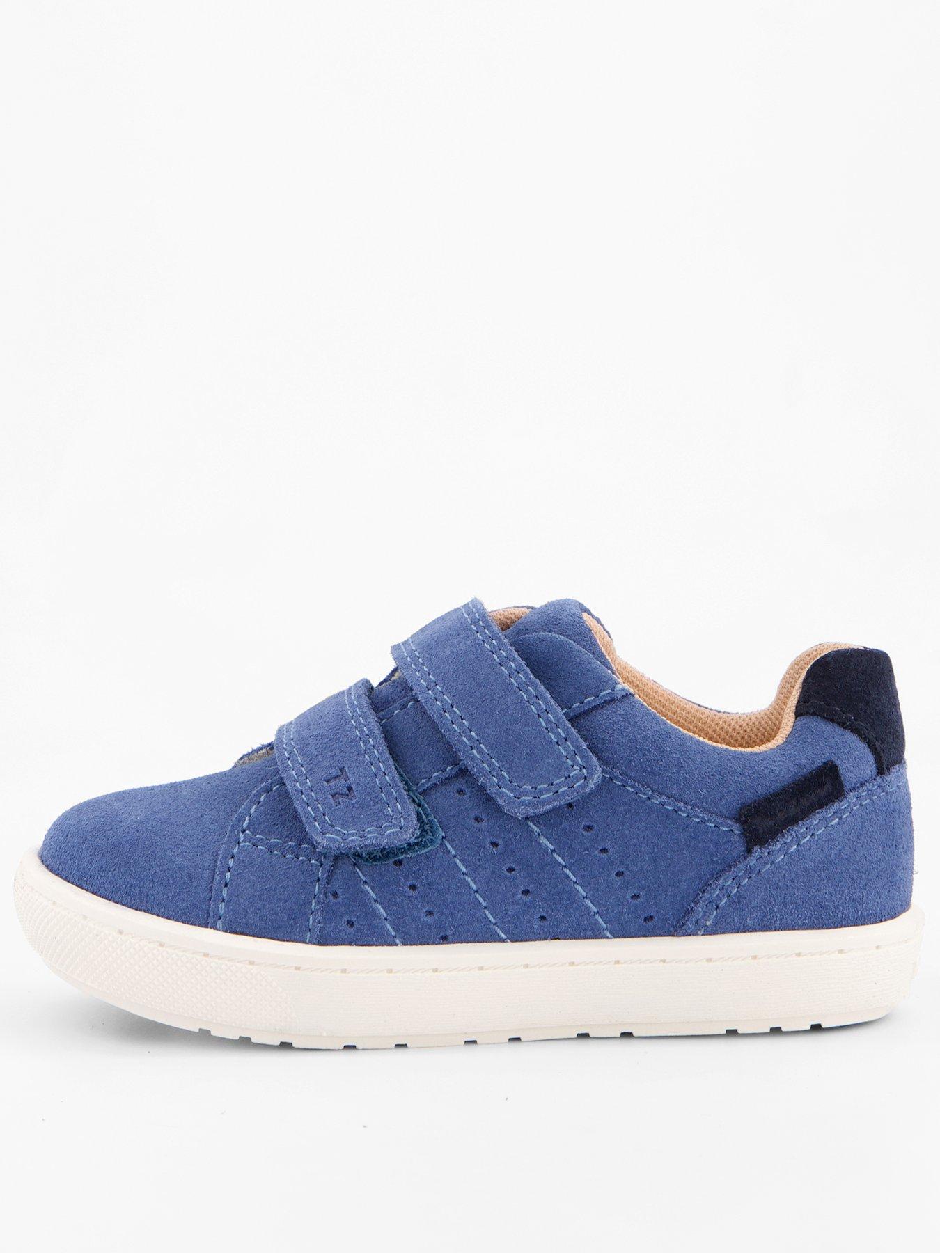 undefined Boys Leather Twin Strap Trainer