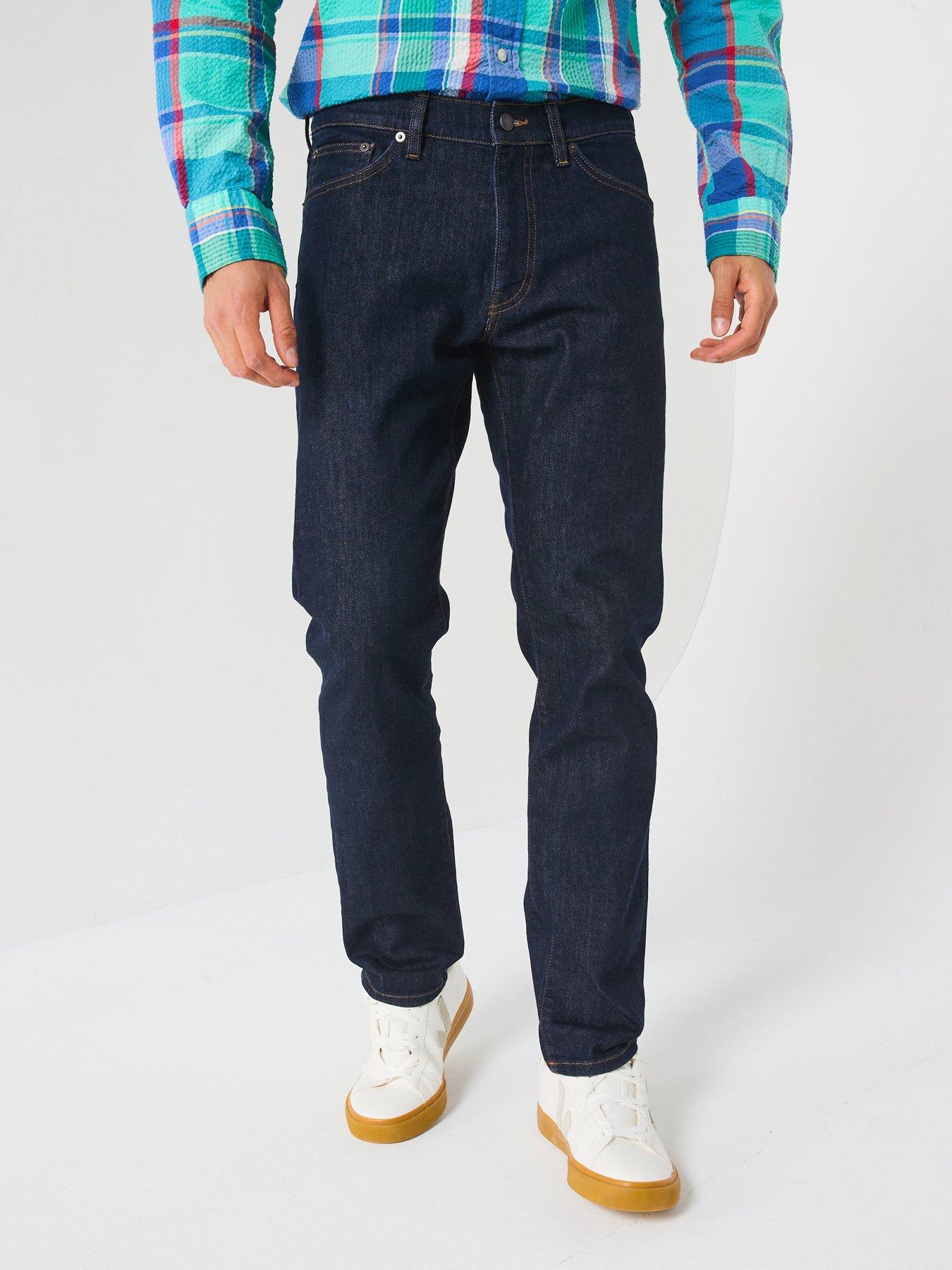 GANT: Slim Darkwash Jeans - Dark Blue