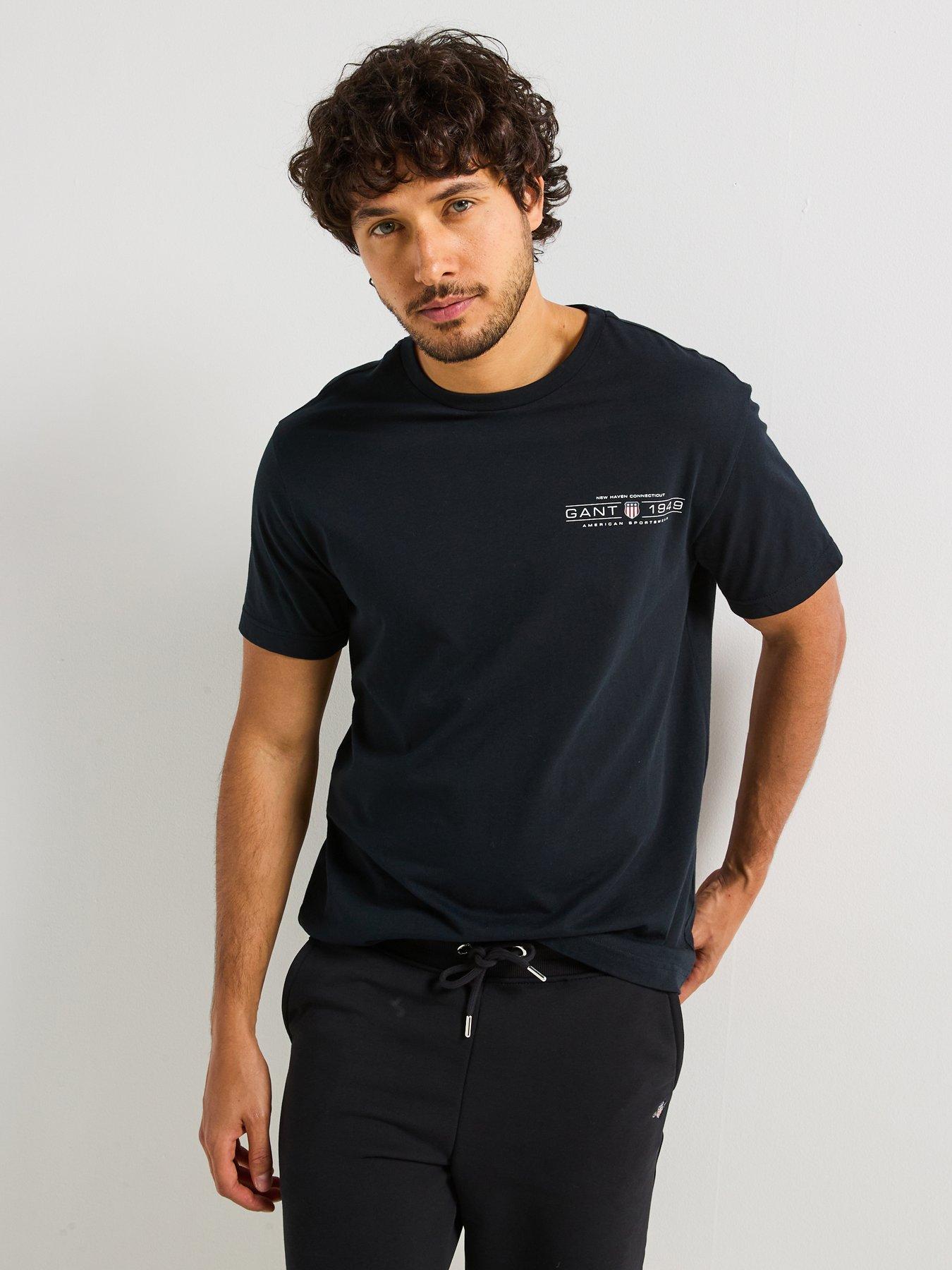undefined Printed Graphic Short Sleeve T-shirt - Black