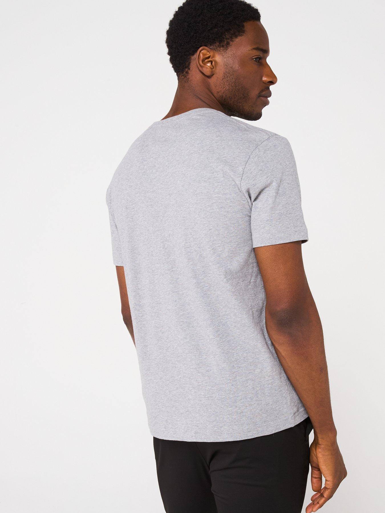 Image 2 of 6 of GANT Regular Fit Short Sleeve T-Shirt - Grey