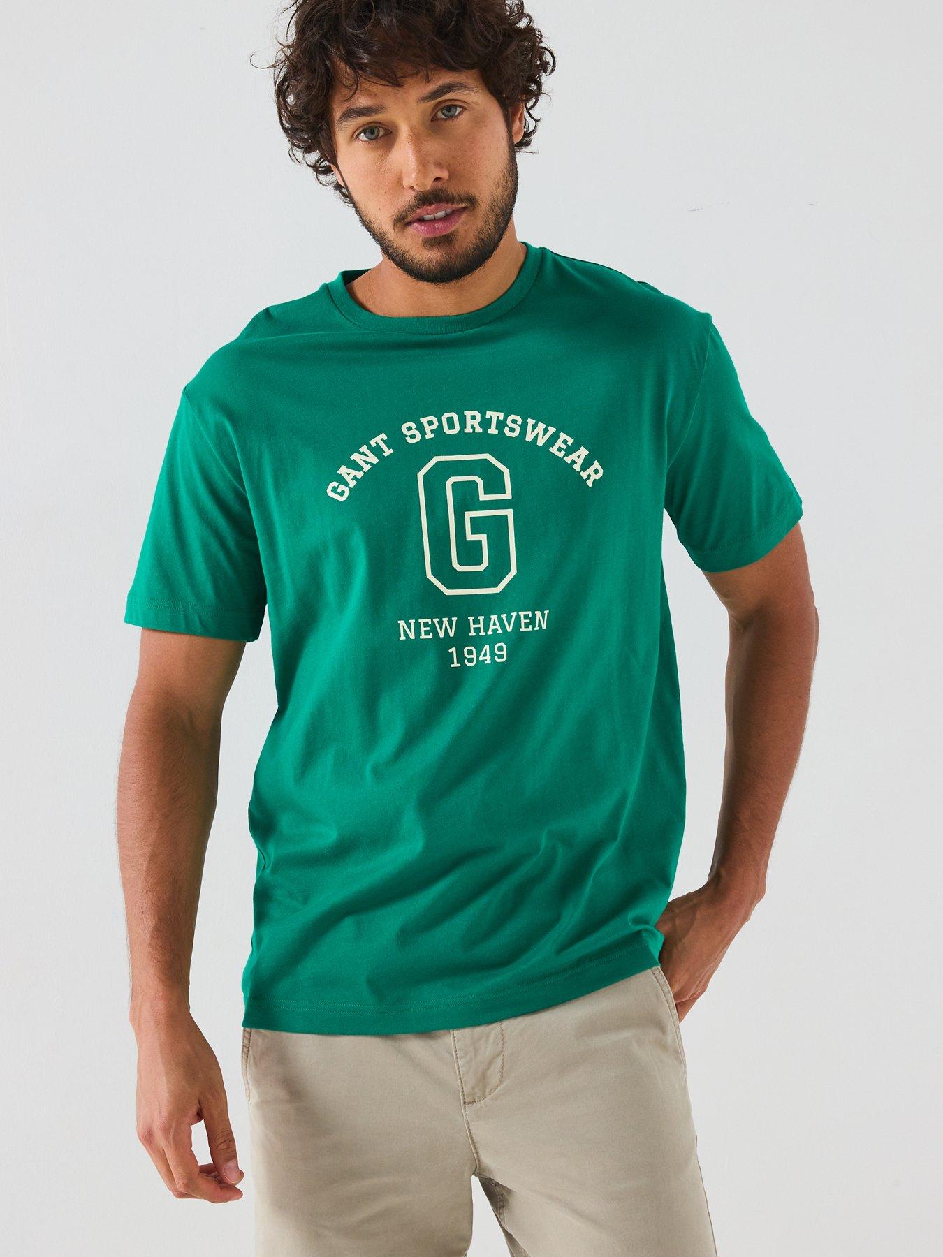 undefined Graphic G Logo Short Sleeve T-Shirt - Dark Green